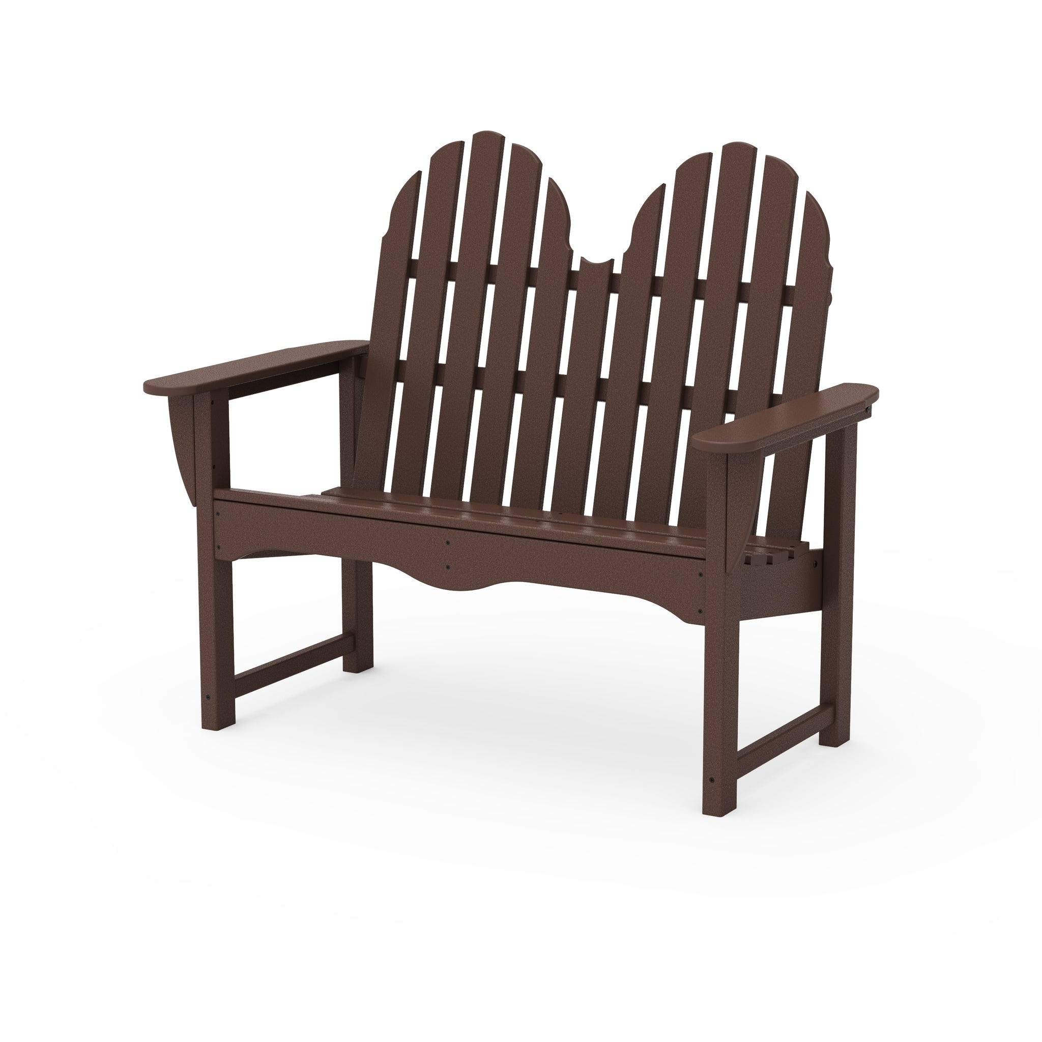POLYWOOD Classic Adirondack 48" Loveseat Bench 4