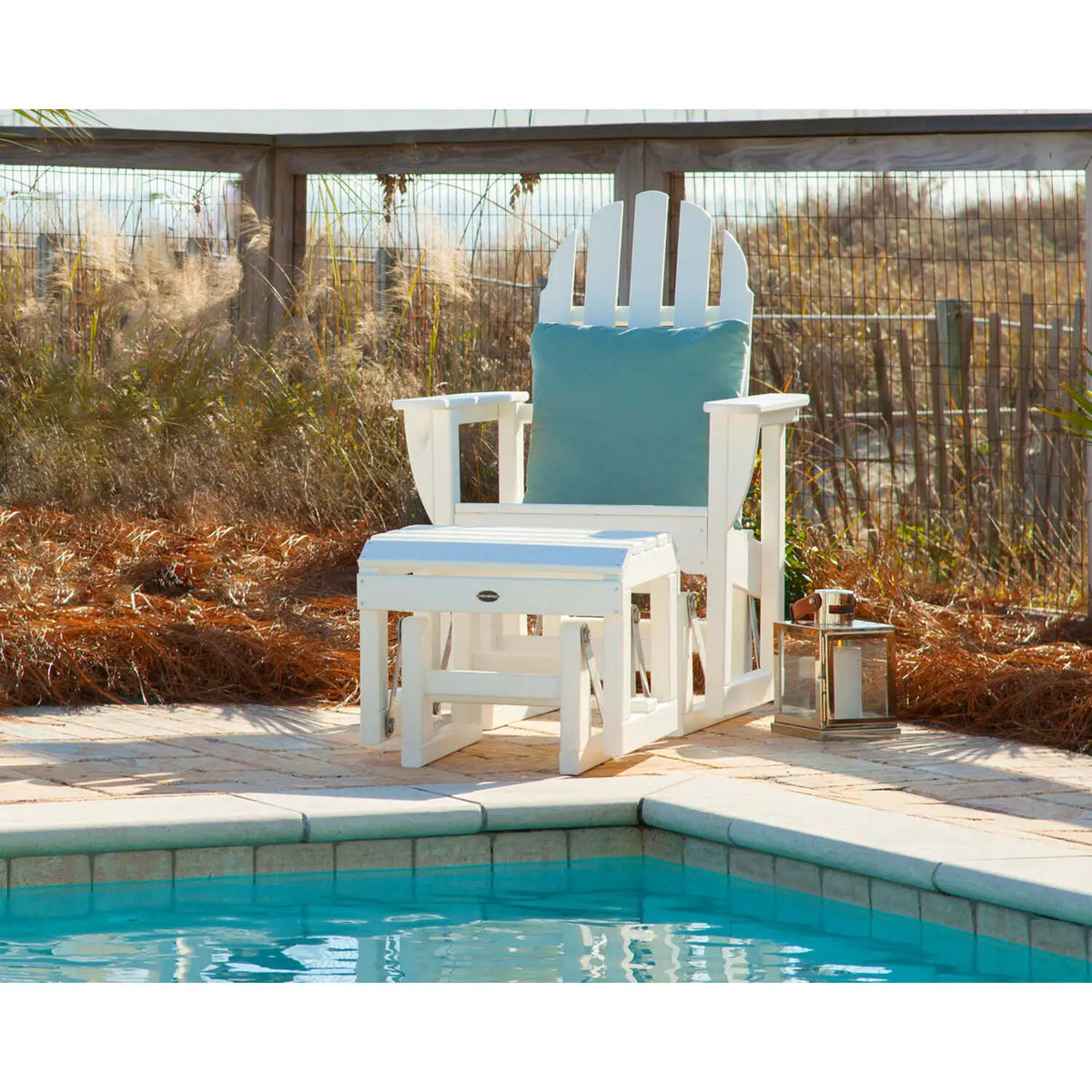Classic Adirondack Glider Chair 11