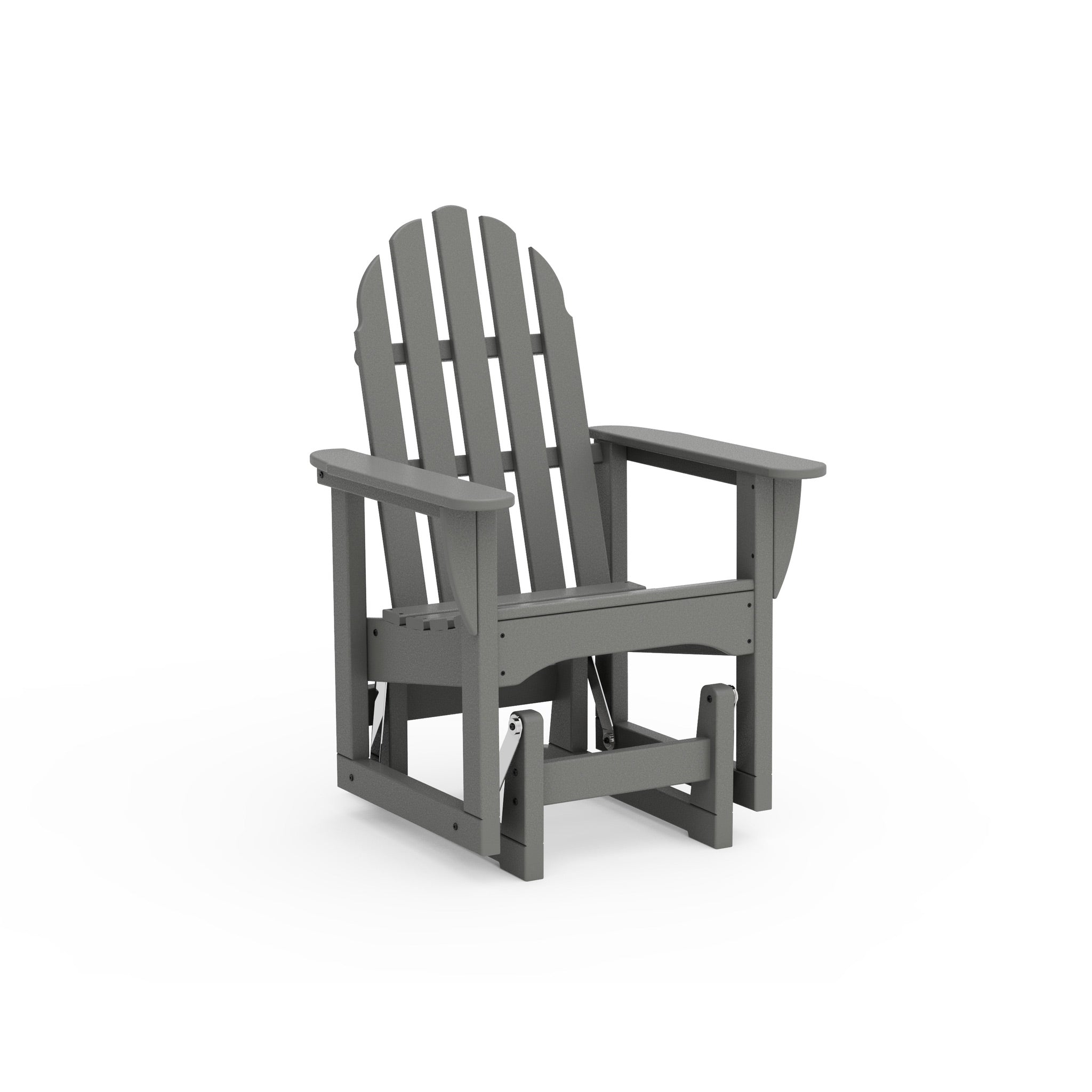 POLYWOOD Classic Adirondack Glider Chair 2