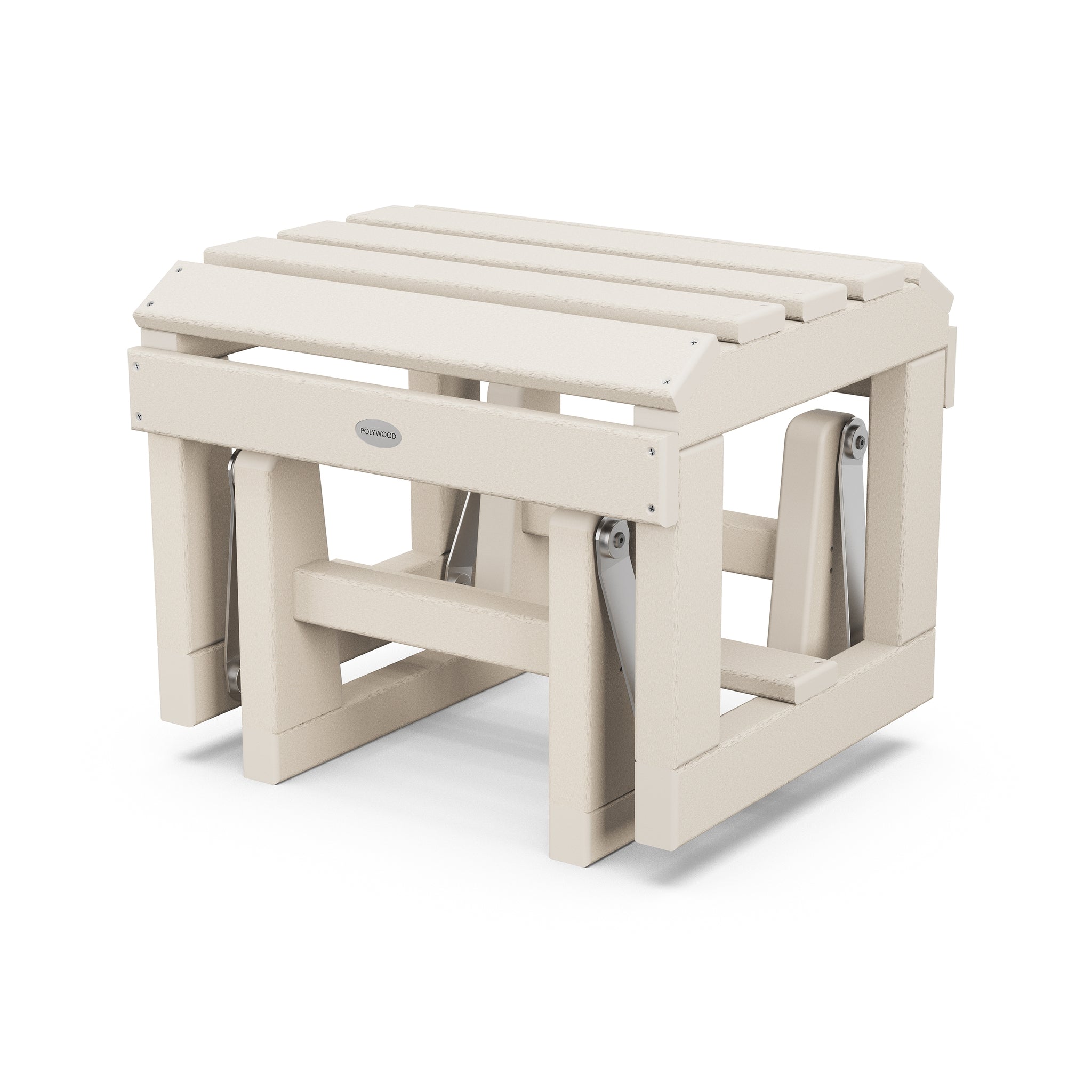 POLYWOOD Classic Adirondack Glider Ottoman 7