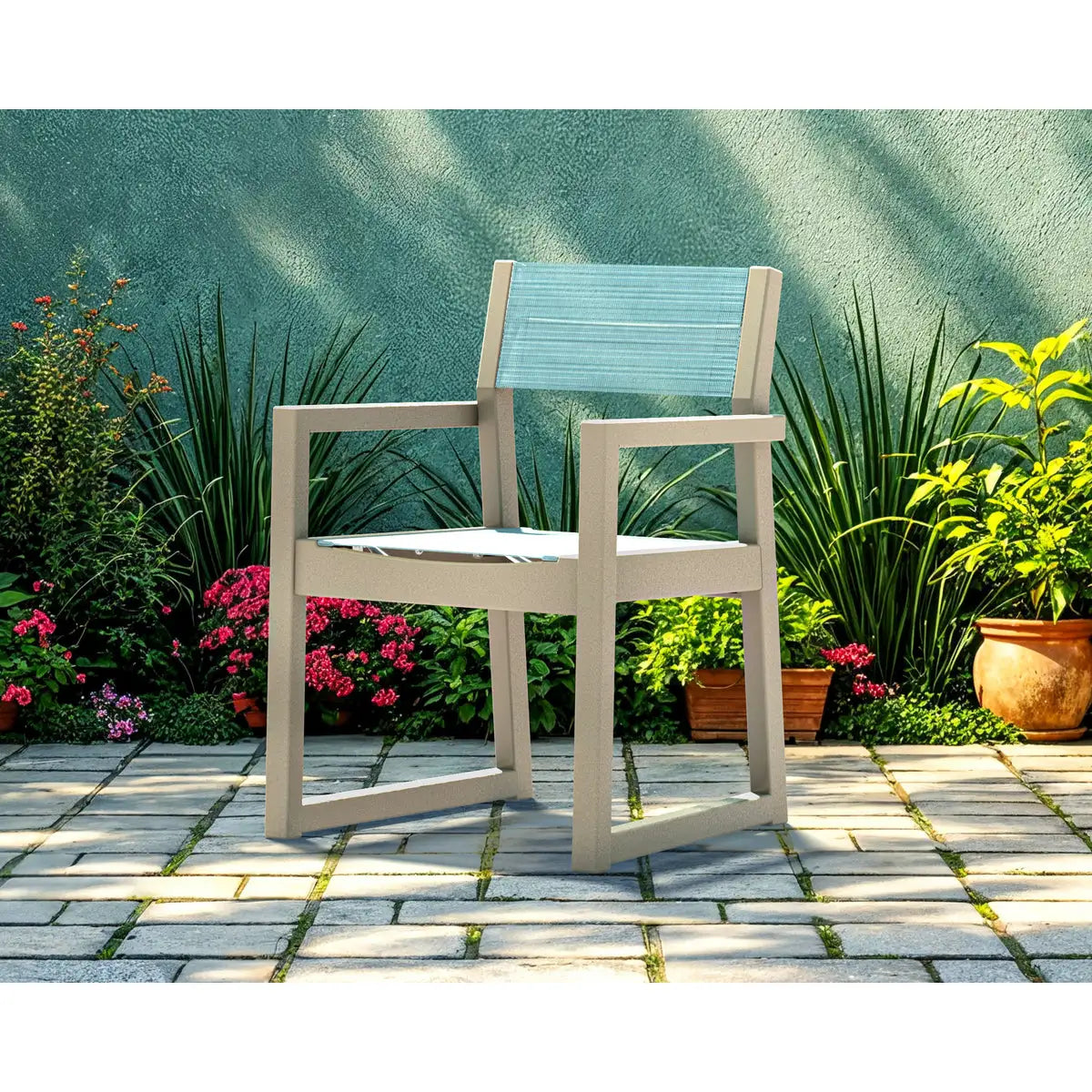 EDGE Sling Dining Arm Chair by Polywood 21