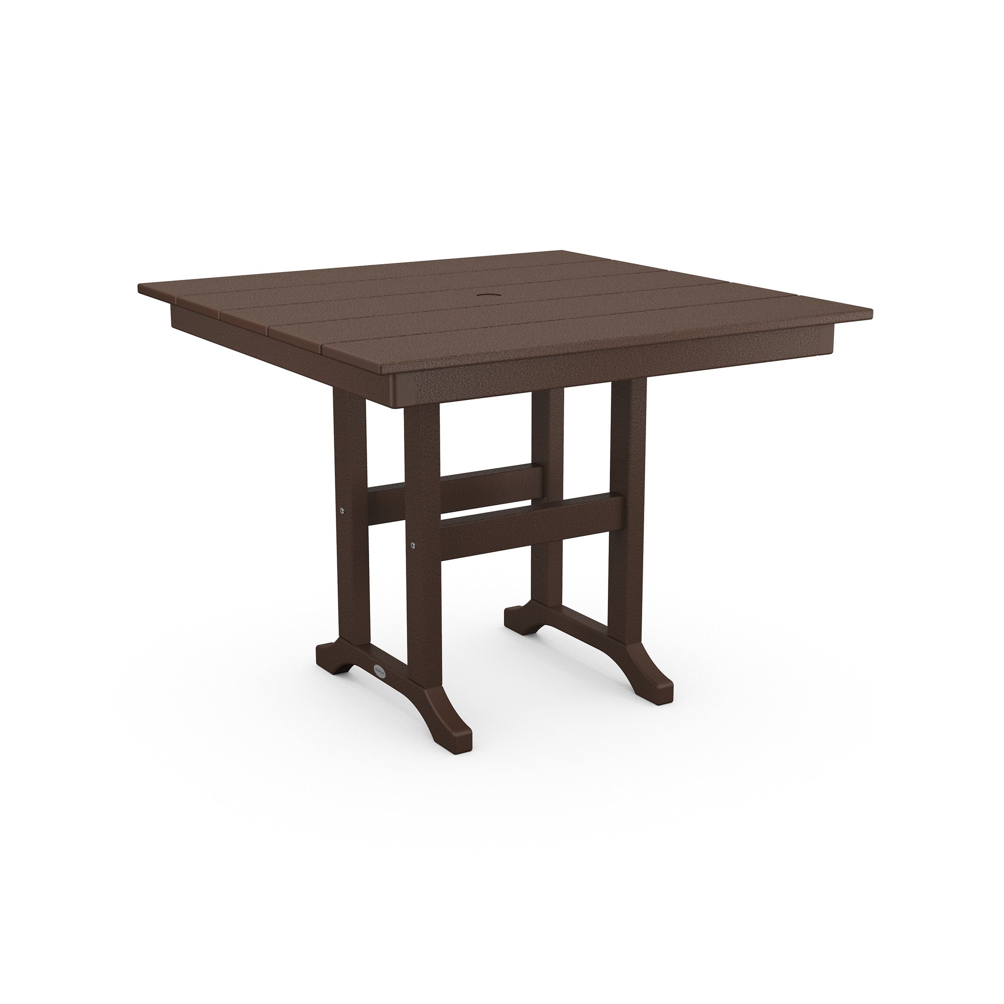 POLYWOOD Farmhouse 37" Square Dining Table 4