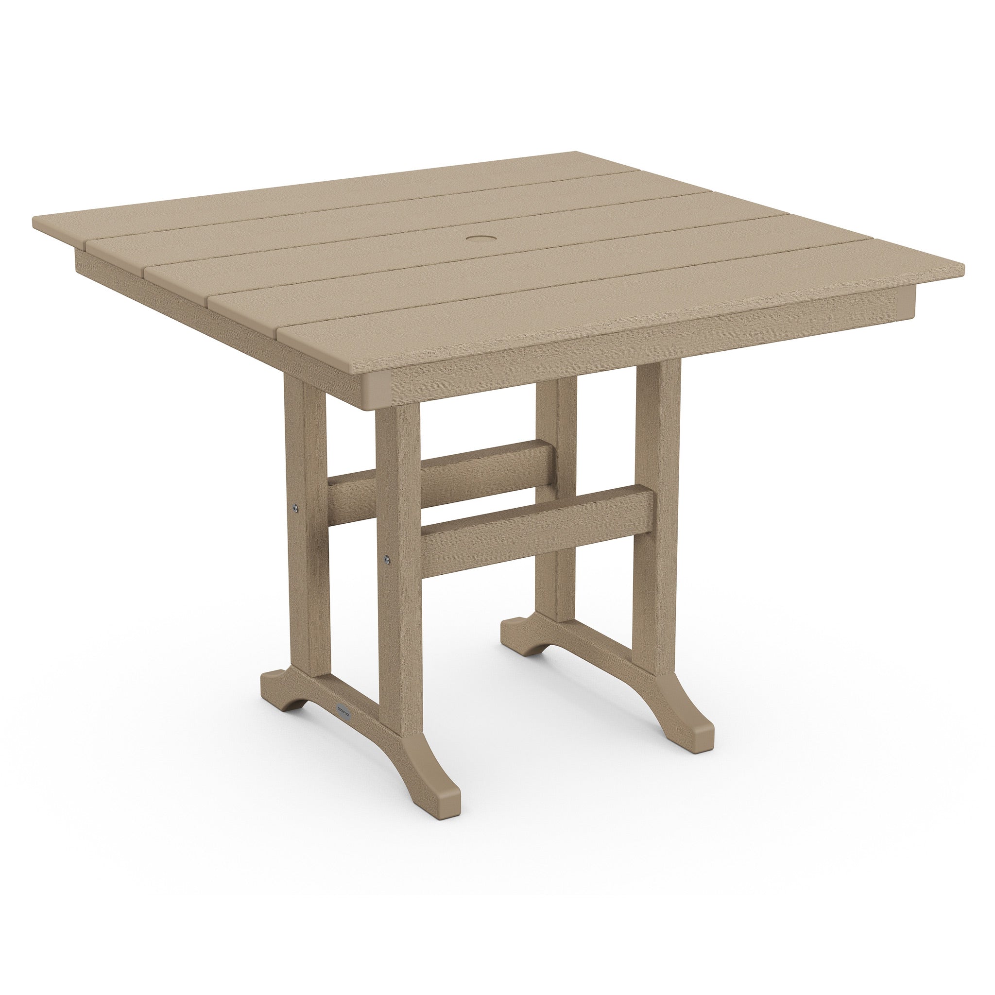 POLYWOOD Farmhouse 37" Square Dining Table 9
