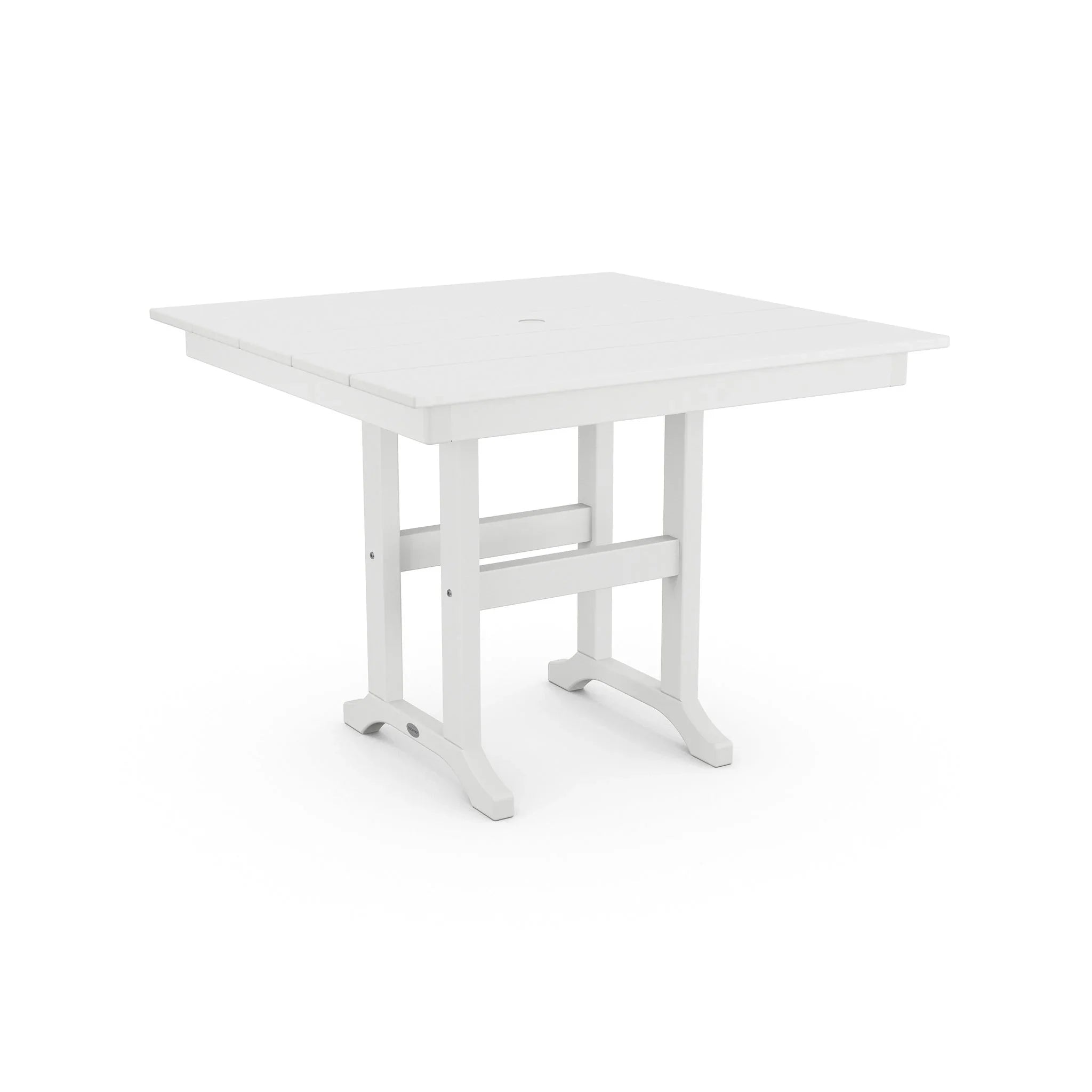 POLYWOOD Farmhouse 37" Square Dining Table 6