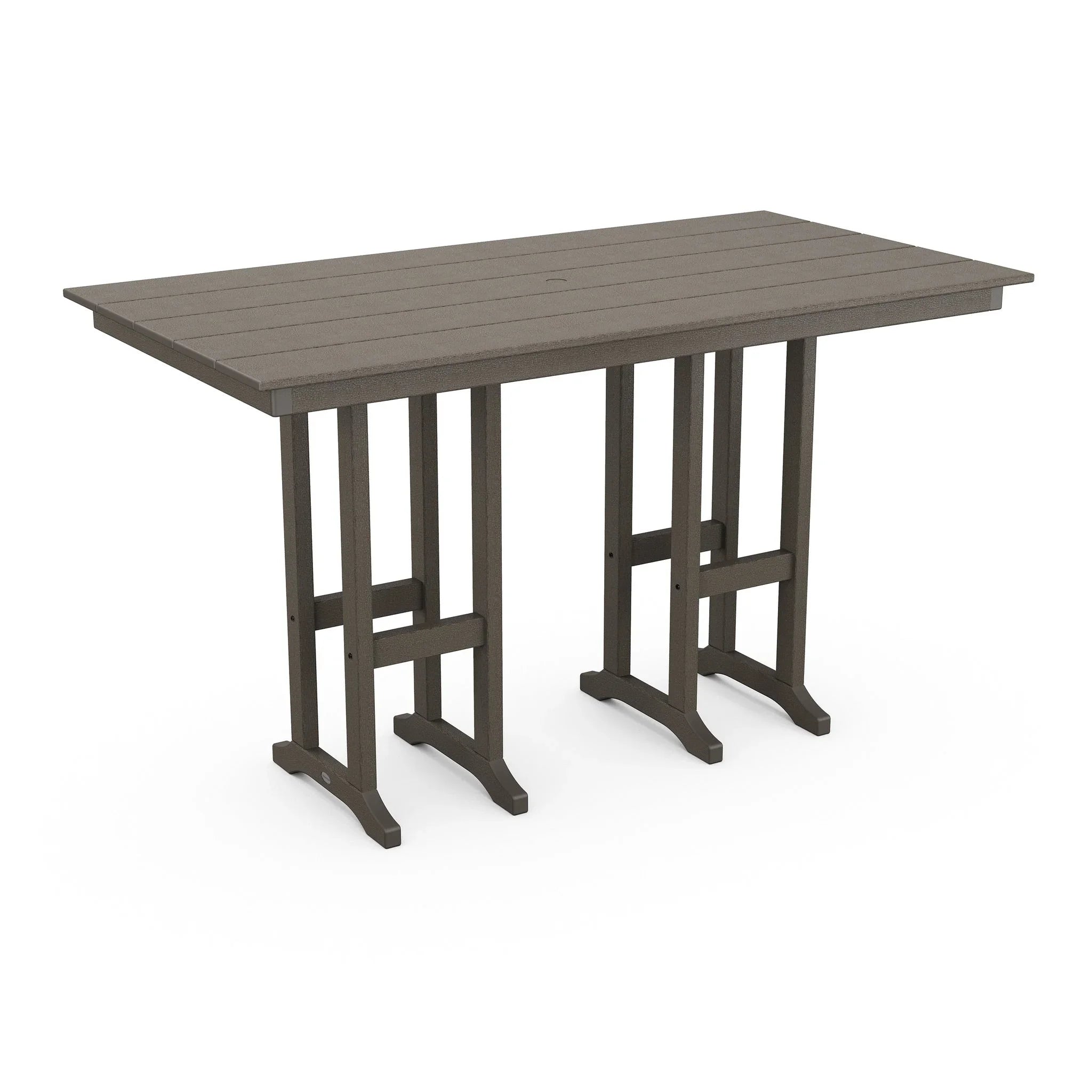 POLYWOOD Farmhouse 37" x 72" Bar Table 8