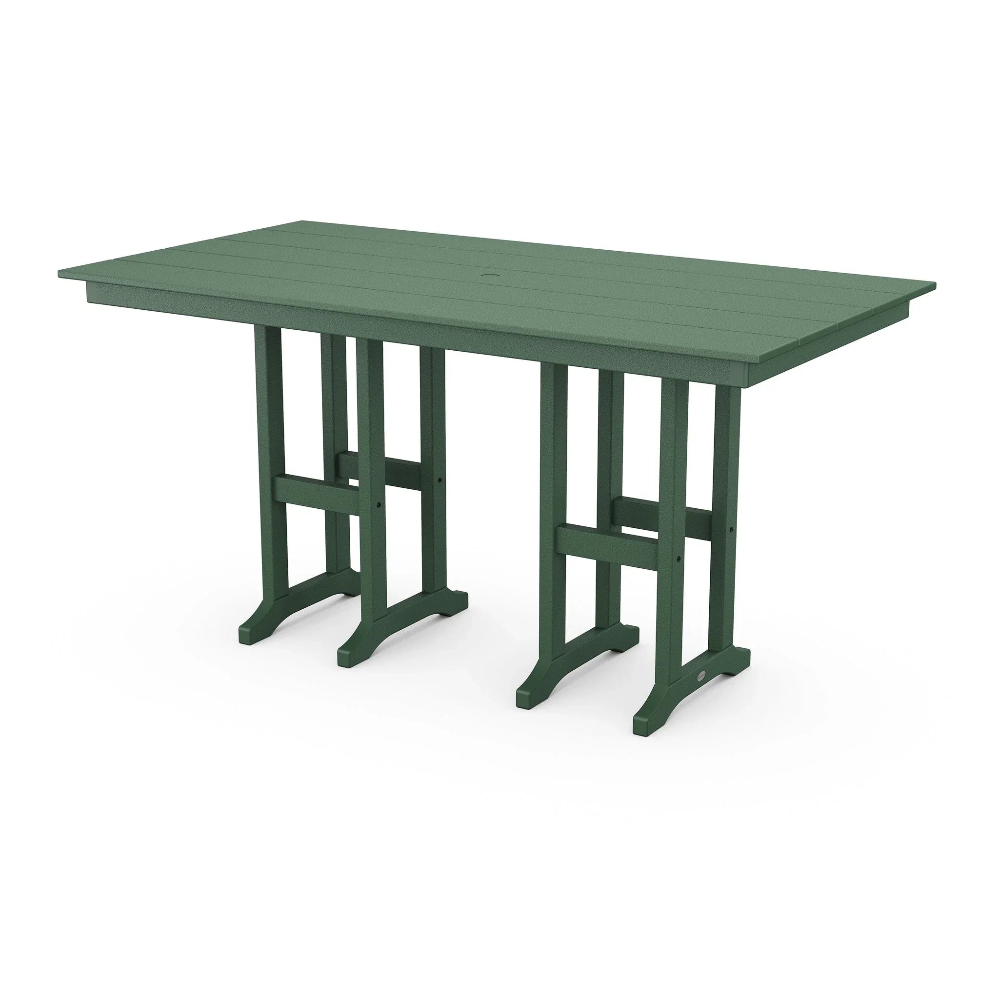 POLYWOOD Farmhouse 37" x 72" Counter Table 3