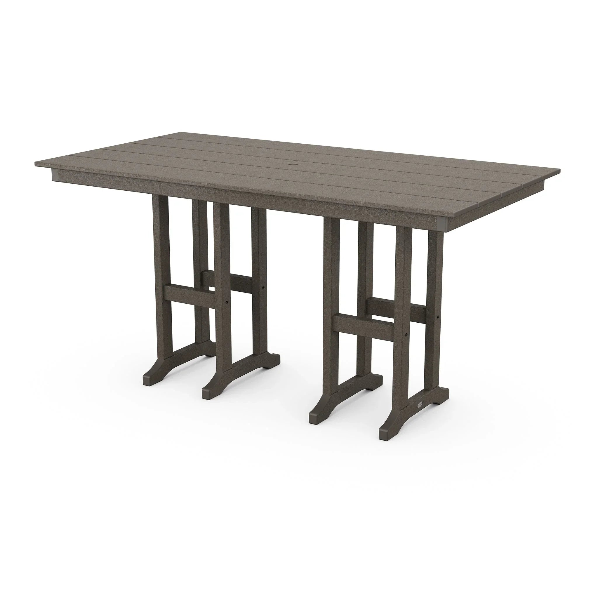 POLYWOOD Farmhouse 37" x 72" Counter Table 8