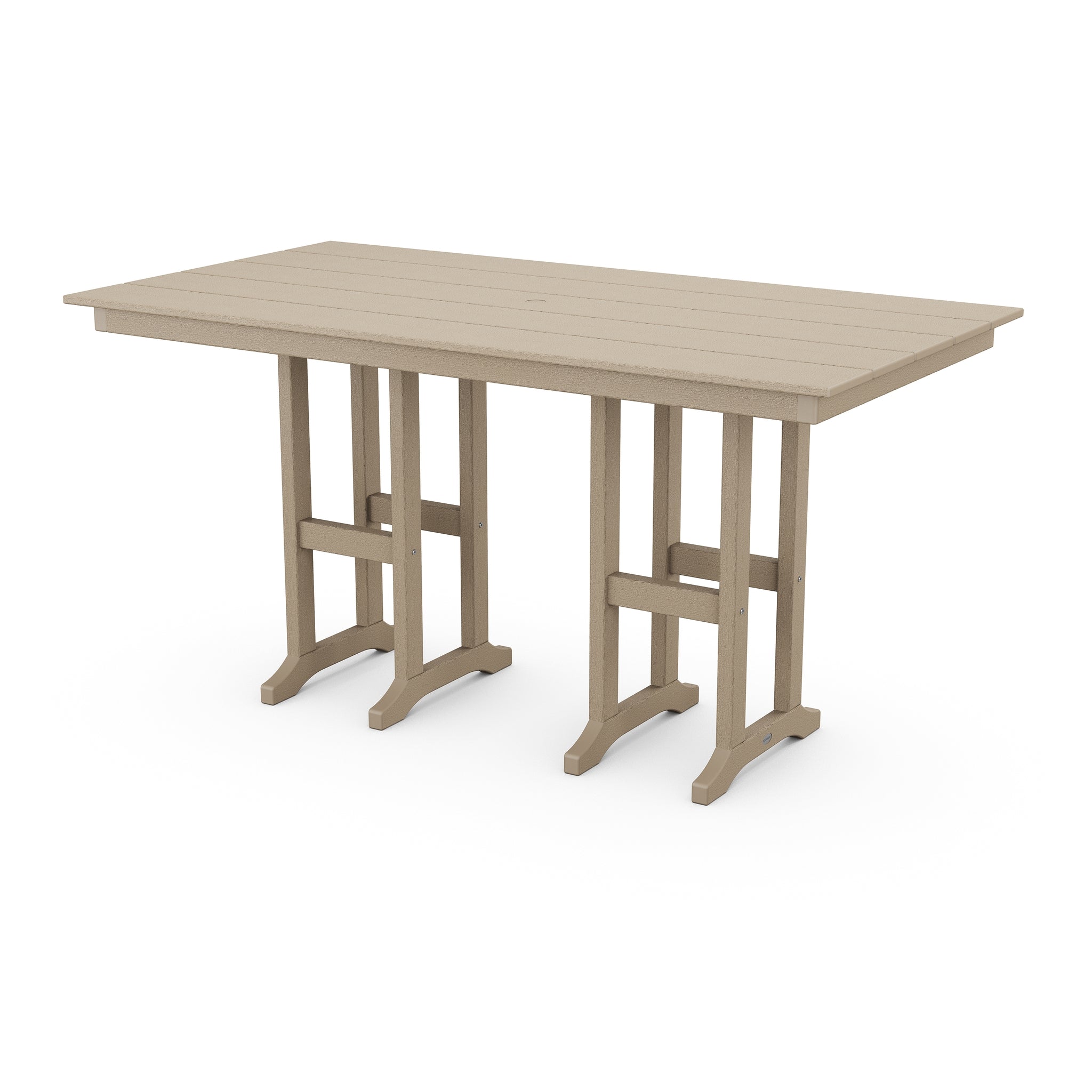 POLYWOOD Farmhouse 37" x 72" Counter Table 9