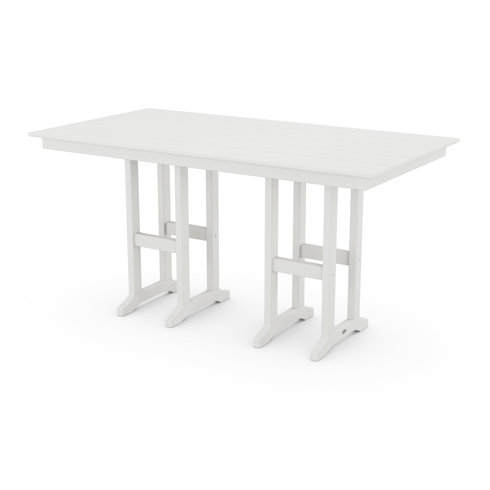 POLYWOOD Farmhouse 37" x 72" Counter Table 10