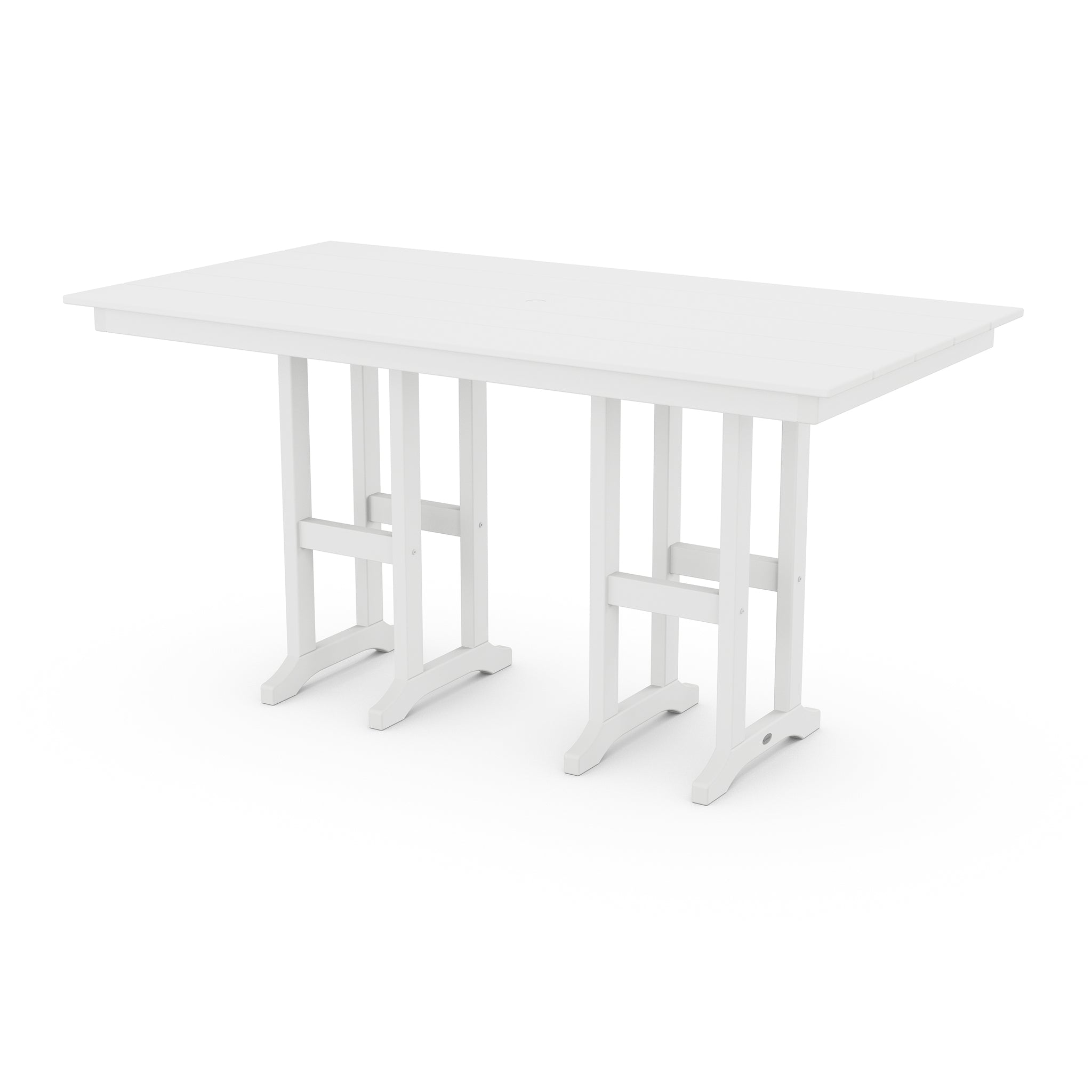 POLYWOOD Farmhouse 37" x 72" Counter Table 6
