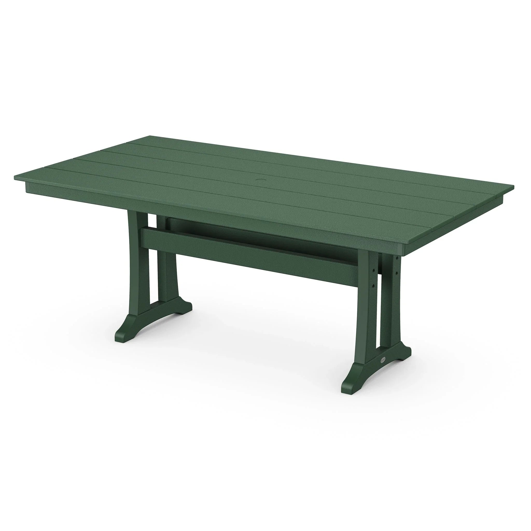 POLYWOOD Farmhouse Trestle 37" x 72" Dining Table 3