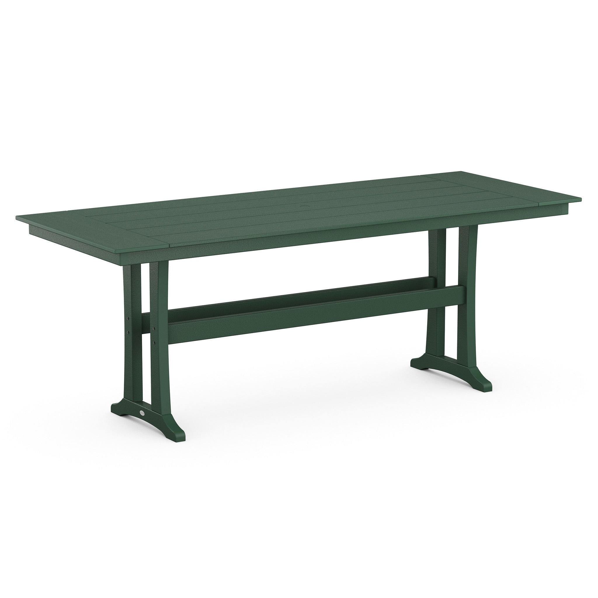 POLYWOOD Farmhouse Trestle 38" x 96" Counter Table 3
