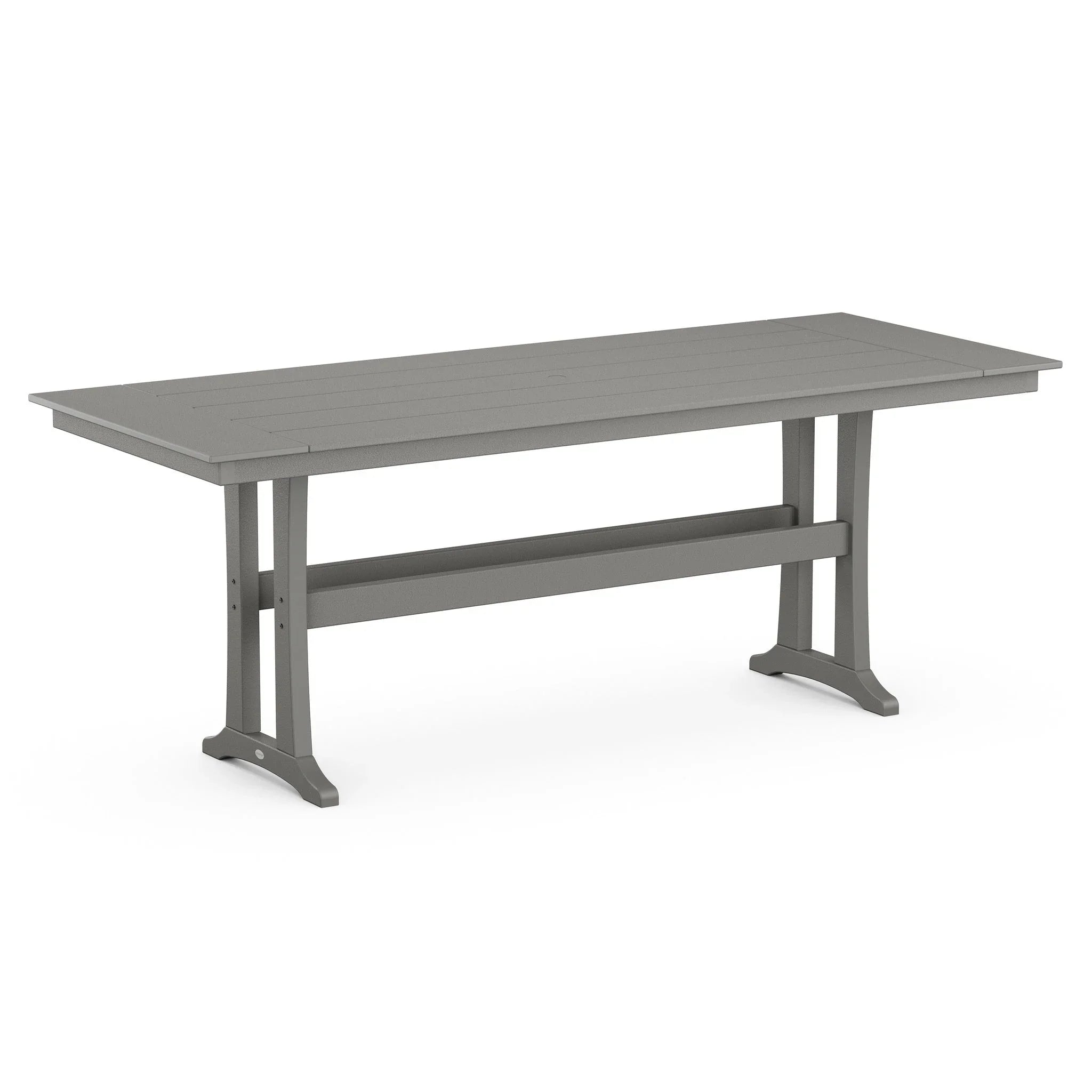 POLYWOOD Farmhouse Trestle 38" x 96" Counter Table 2