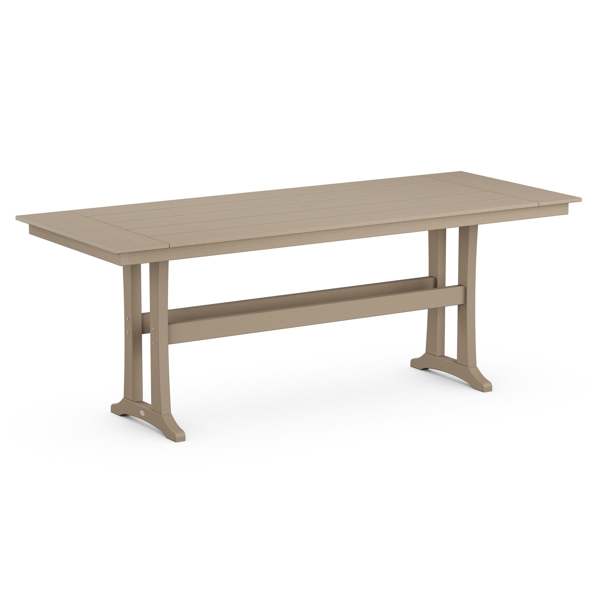 POLYWOOD Farmhouse Trestle 38" x 96" Counter Table 9