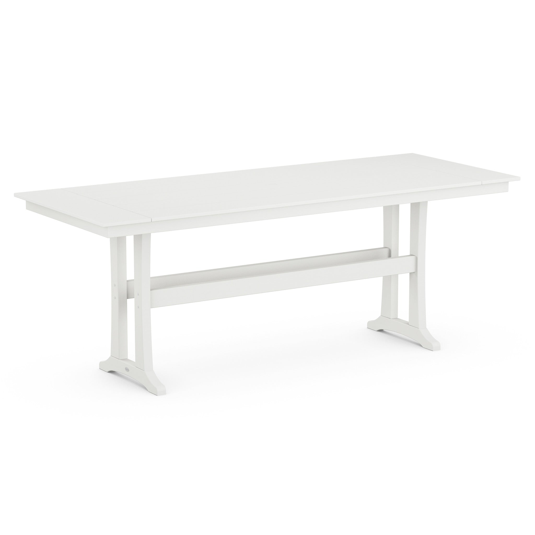 POLYWOOD Farmhouse Trestle 38" x 96" Counter Table 10