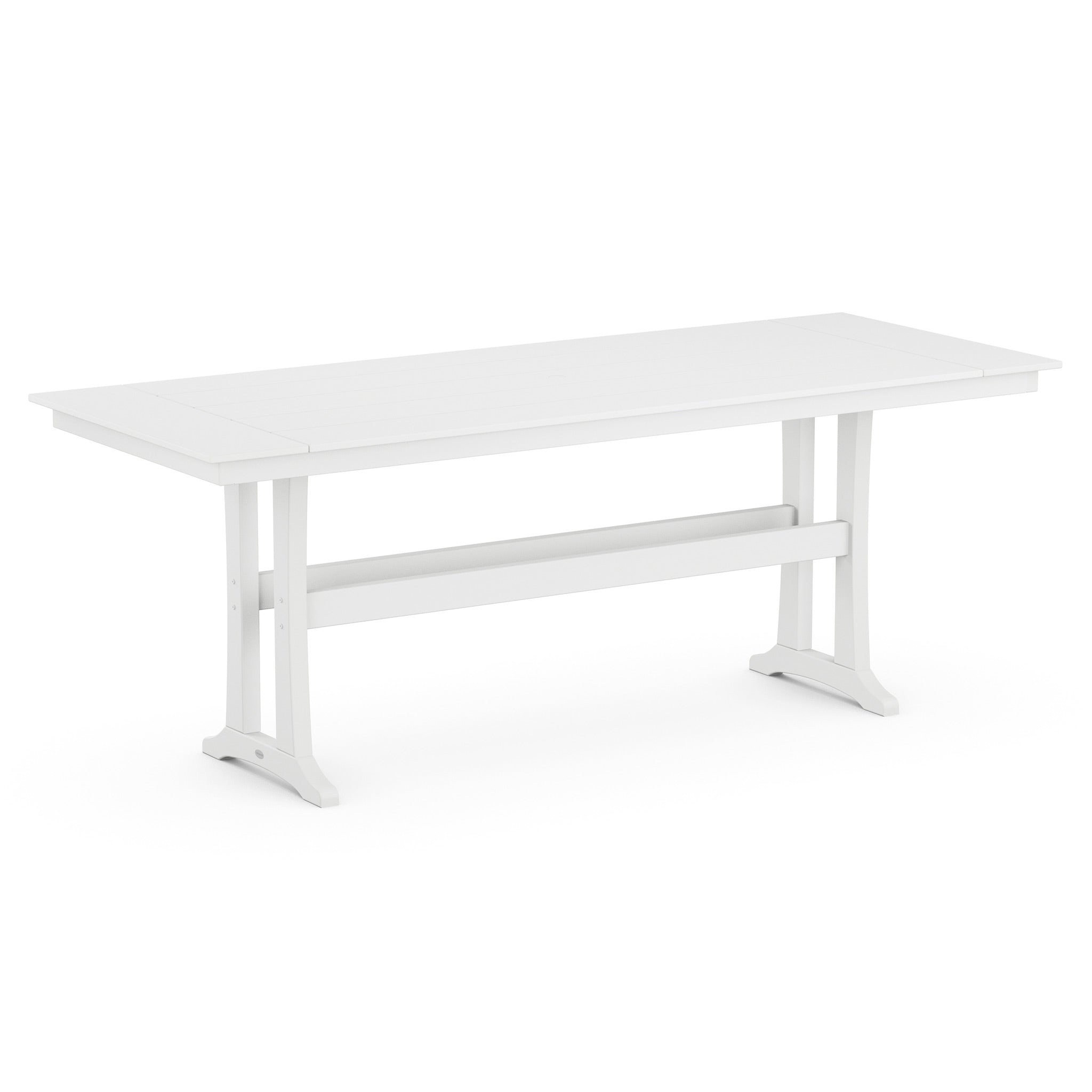POLYWOOD Farmhouse Trestle 38" x 96" Counter Table 6
