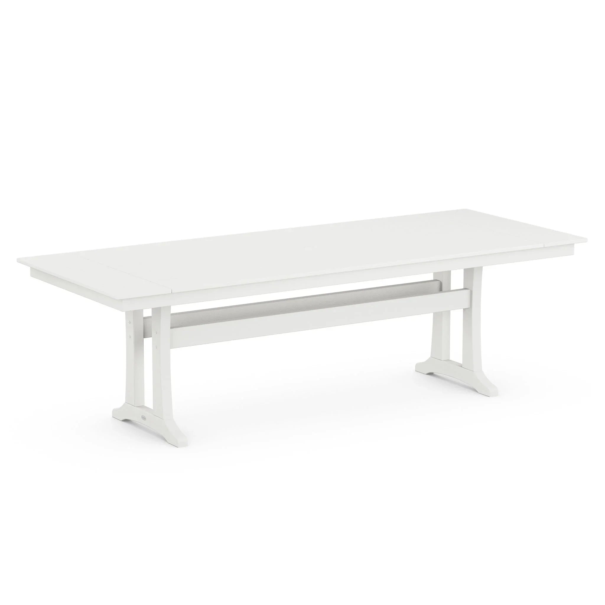 POLYWOOD Farmhouse Trestle 38" x 96" Dining Table 10