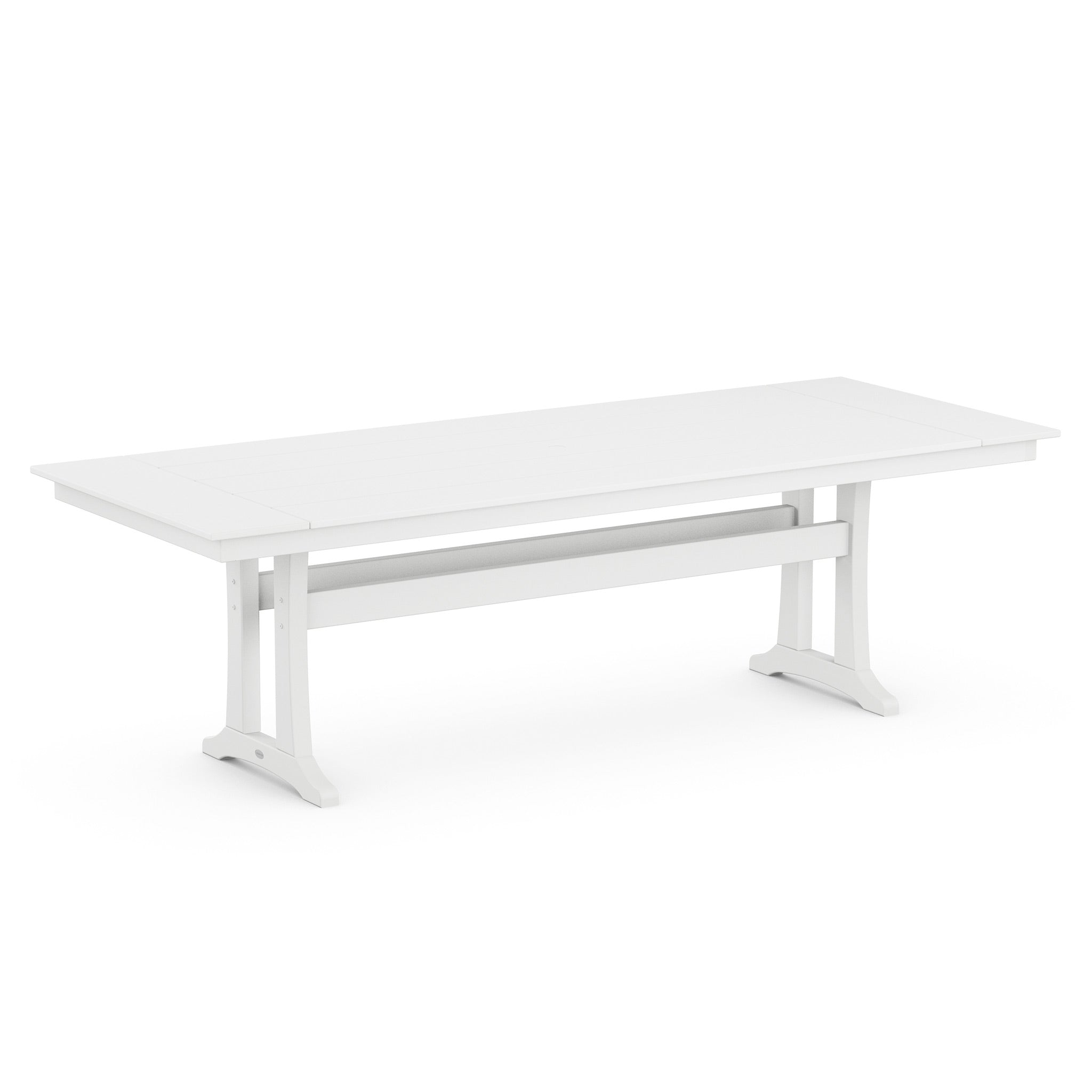 POLYWOOD Farmhouse Trestle 38" x 96" Dining Table 6