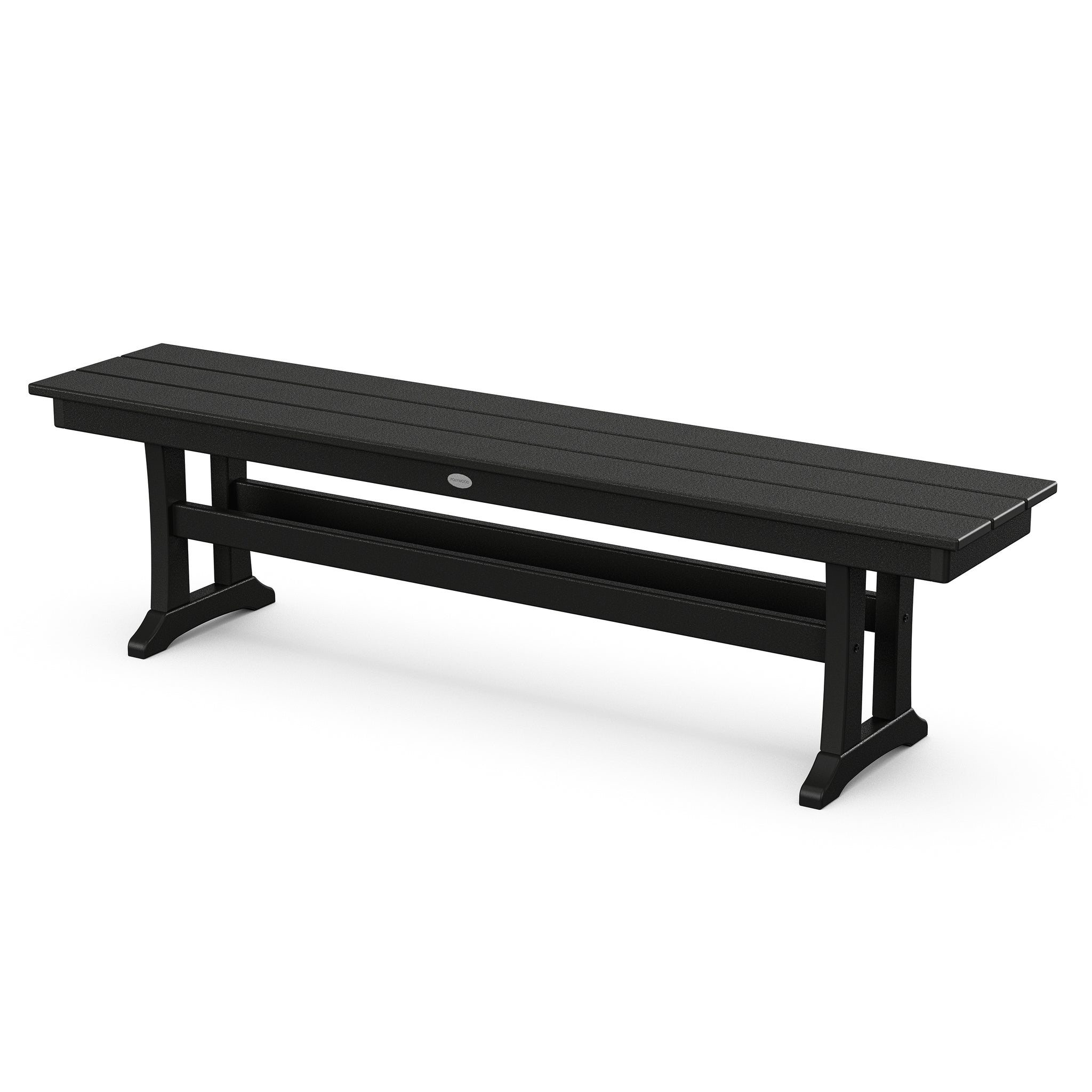 POLYWOOD Farmhouse Trestle 65" Bench 1