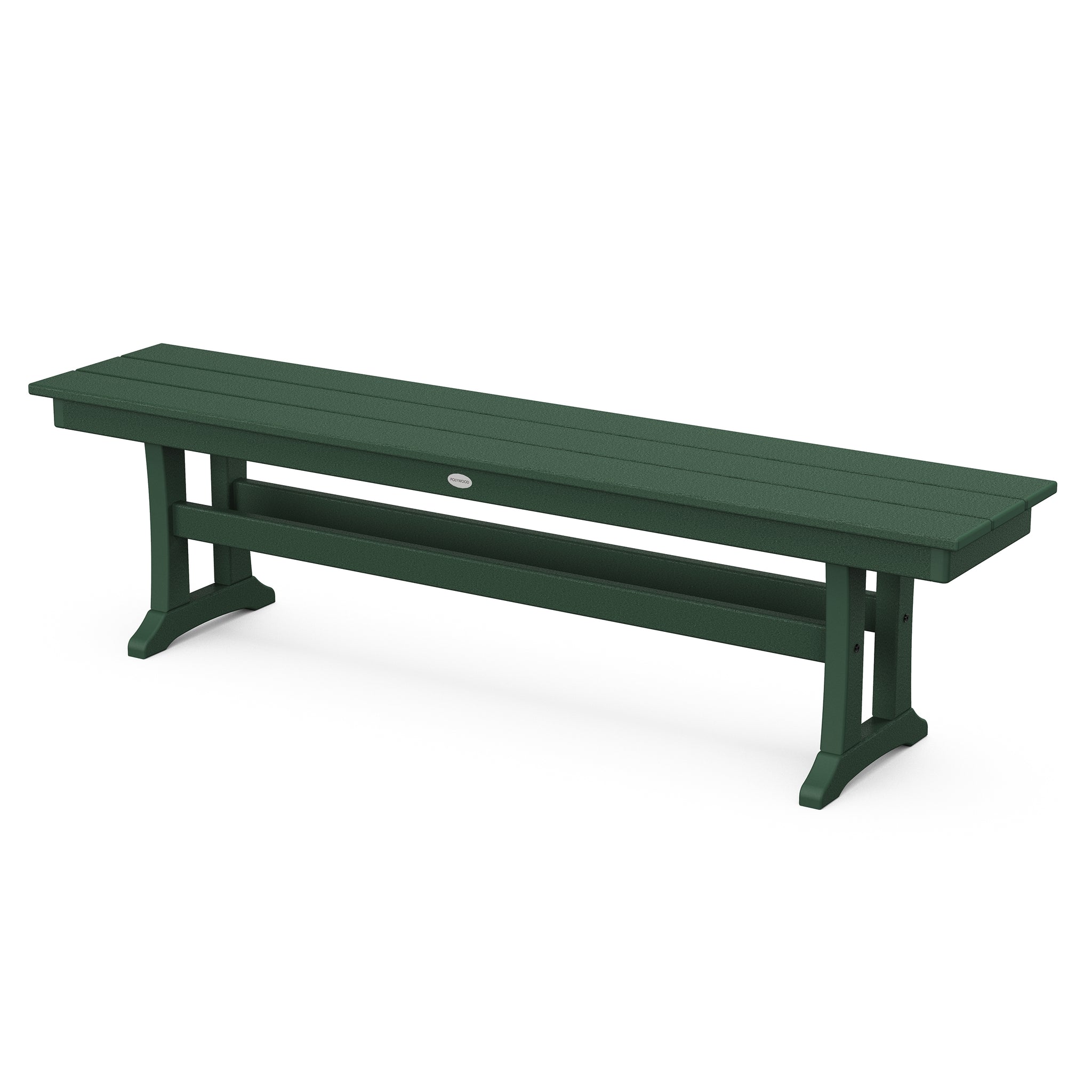 POLYWOOD Farmhouse Trestle 65" Bench 3