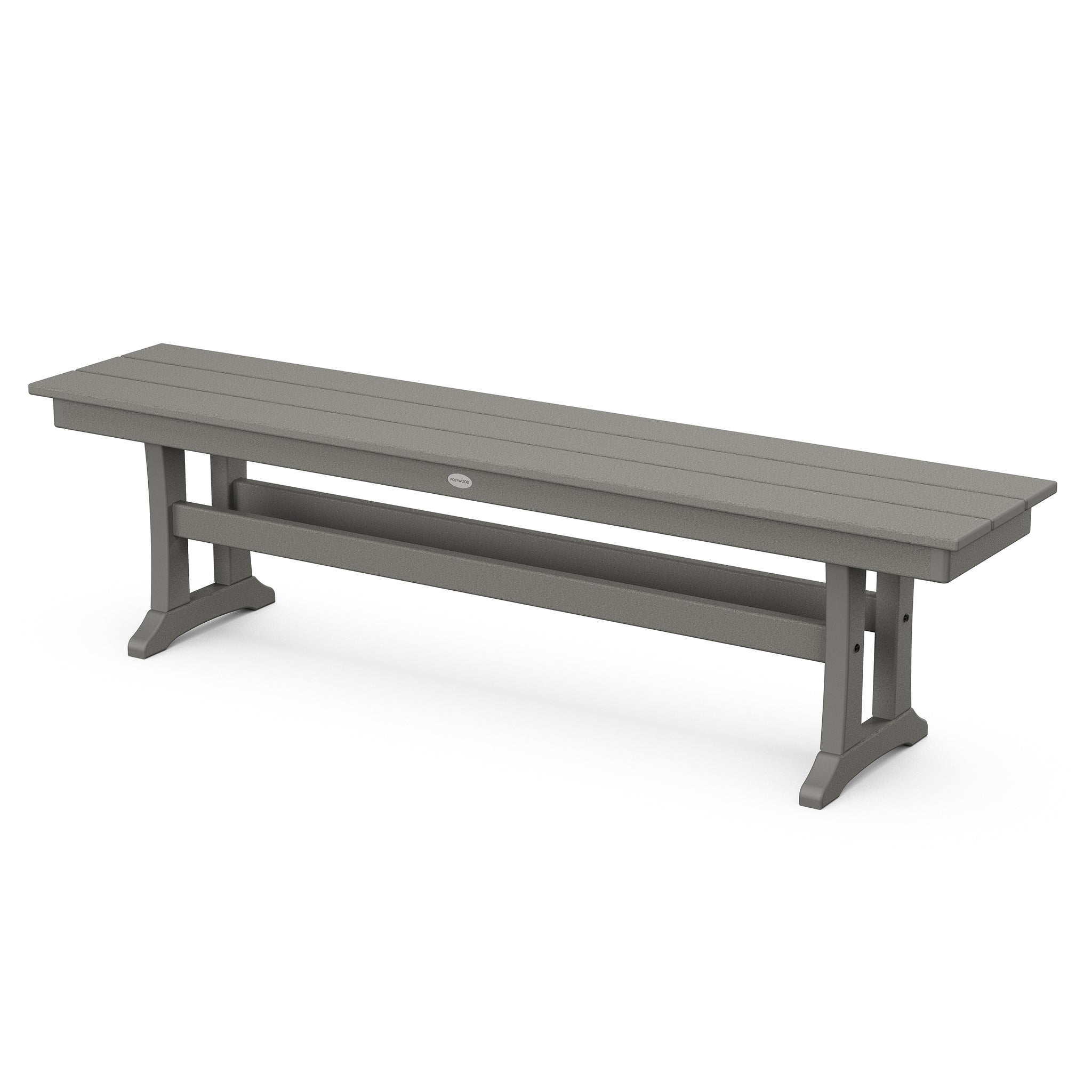 POLYWOOD Farmhouse Trestle 65" Bench 2