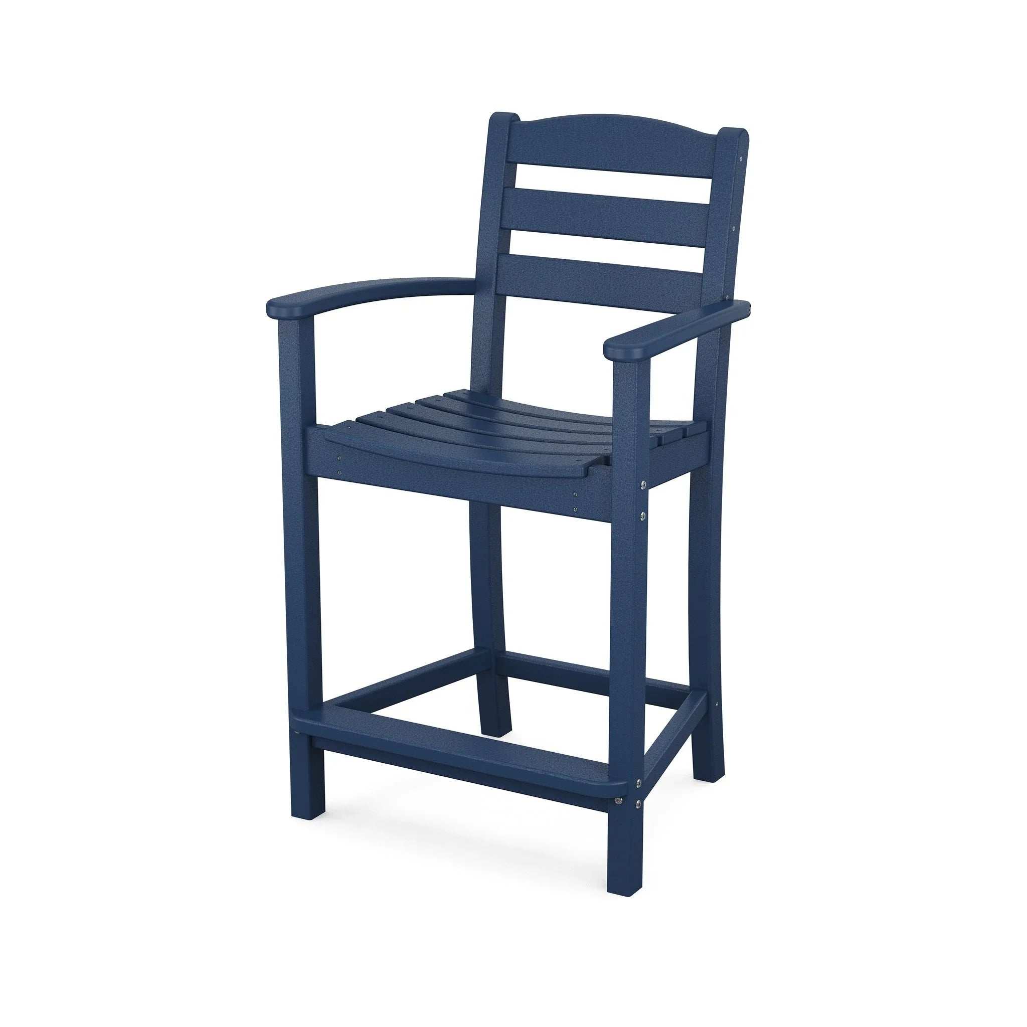 POLYWOOD La Casa Cafe Counter Arm Chair 11