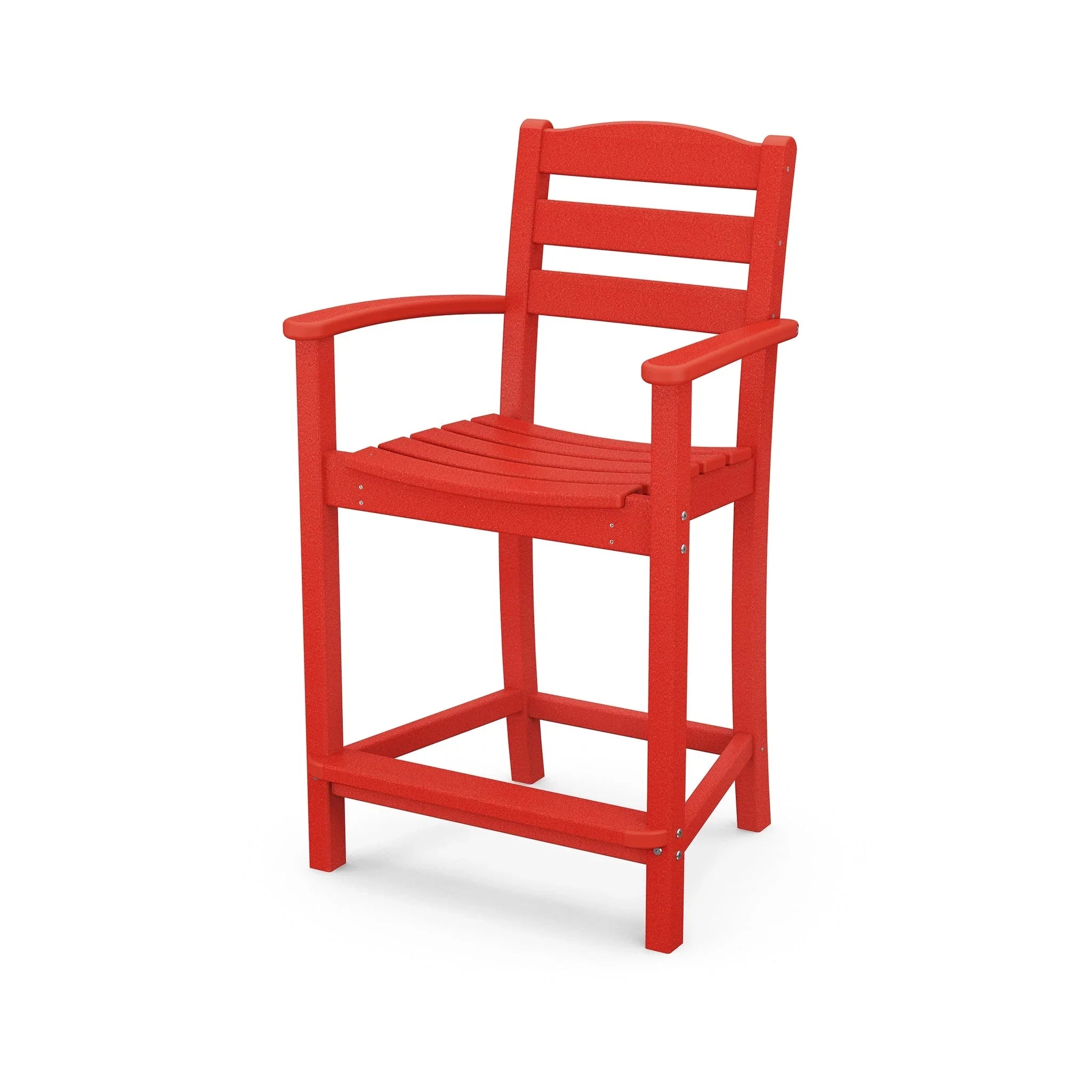 POLYWOOD La Casa Cafe Counter Arm Chair 13