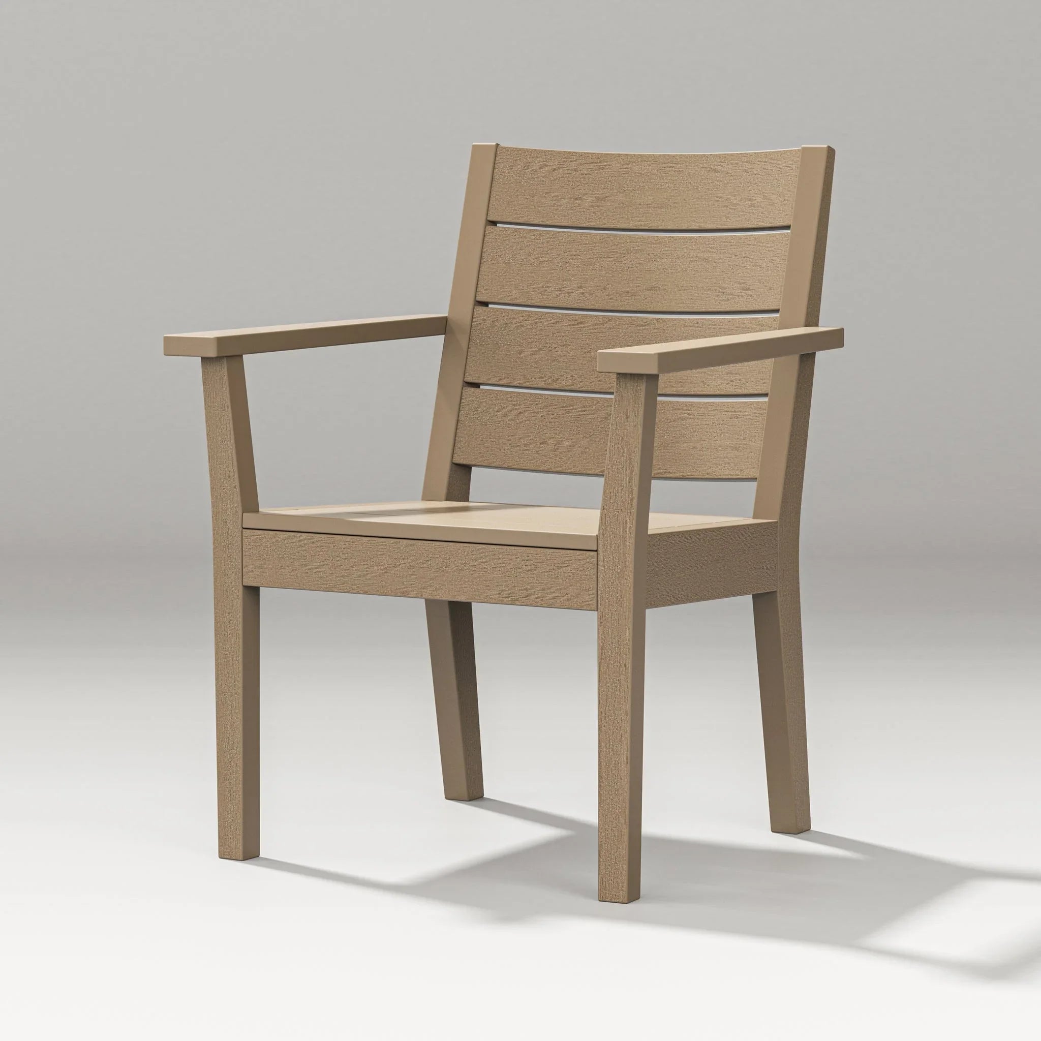 POLYWOOD Latitude Dining Arm Chair with Optional Cushion 2