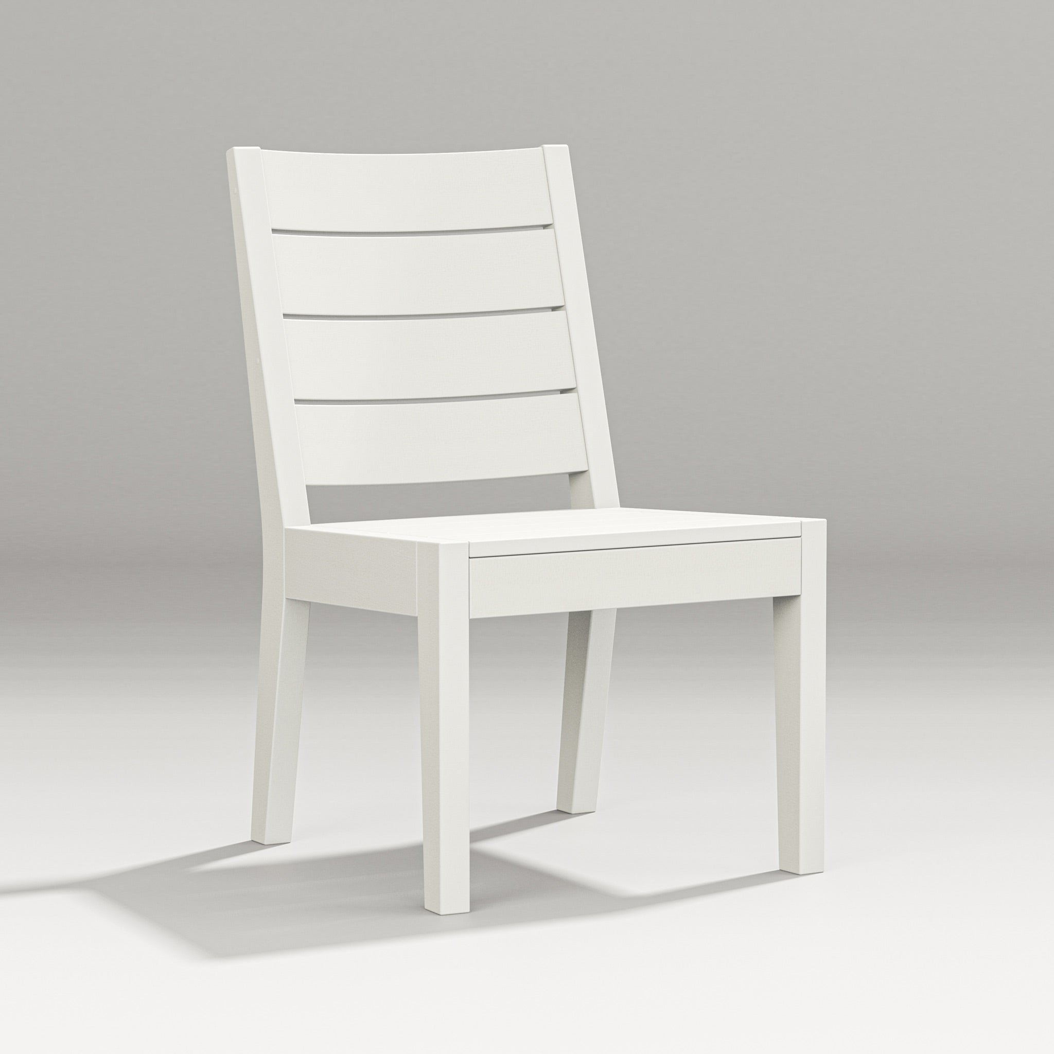POLYWOOD Latitude Dining Side Chair with Optional Cushion 3