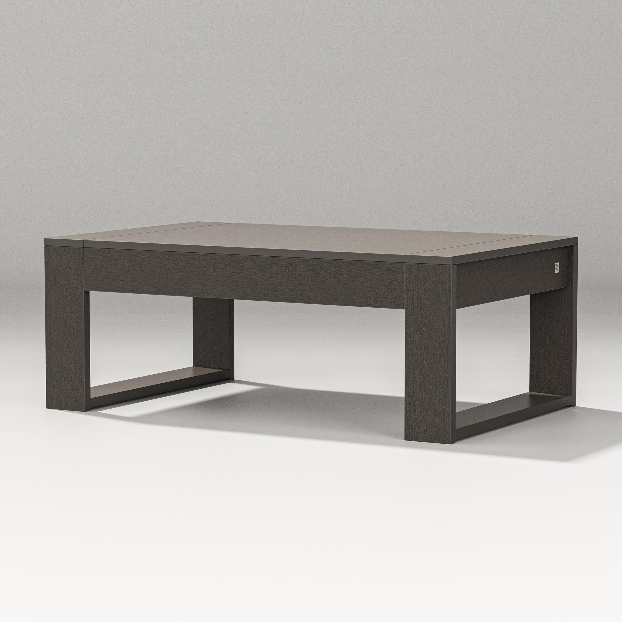 POLYWOOD Latitude Rectangle Coffee Table 1
