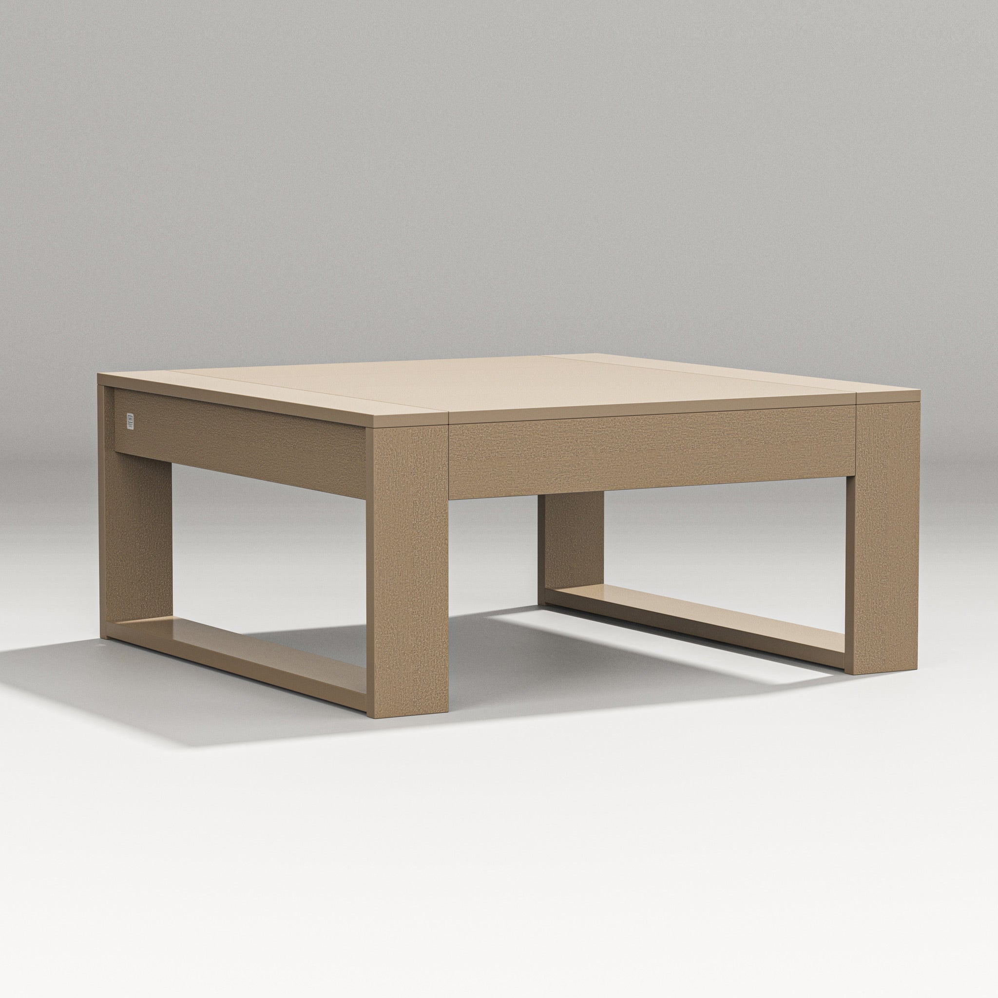 POLYWOOD Latitude Square Coffee Table 2