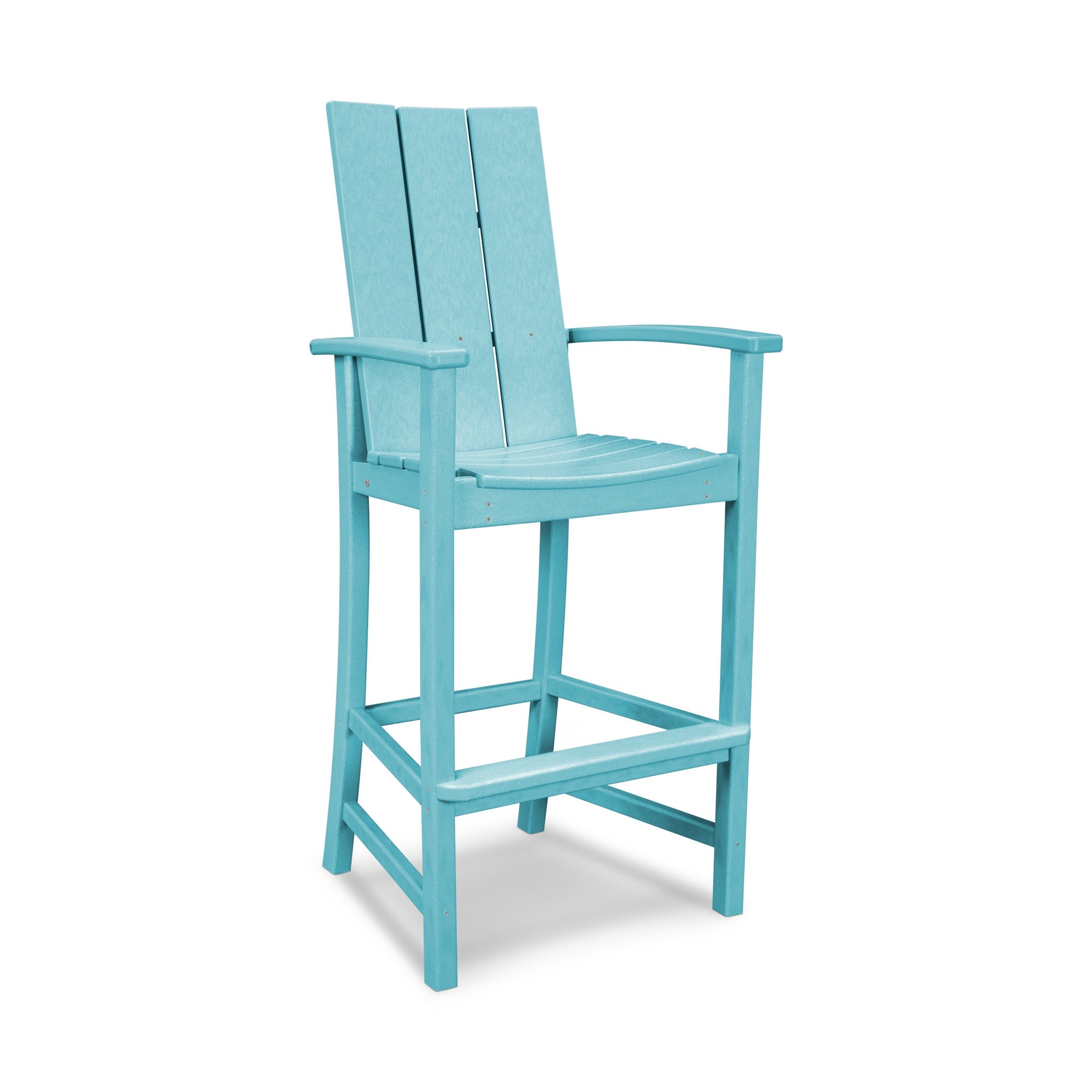 POLYWOOD Modern Adirondack Bar Chair 8