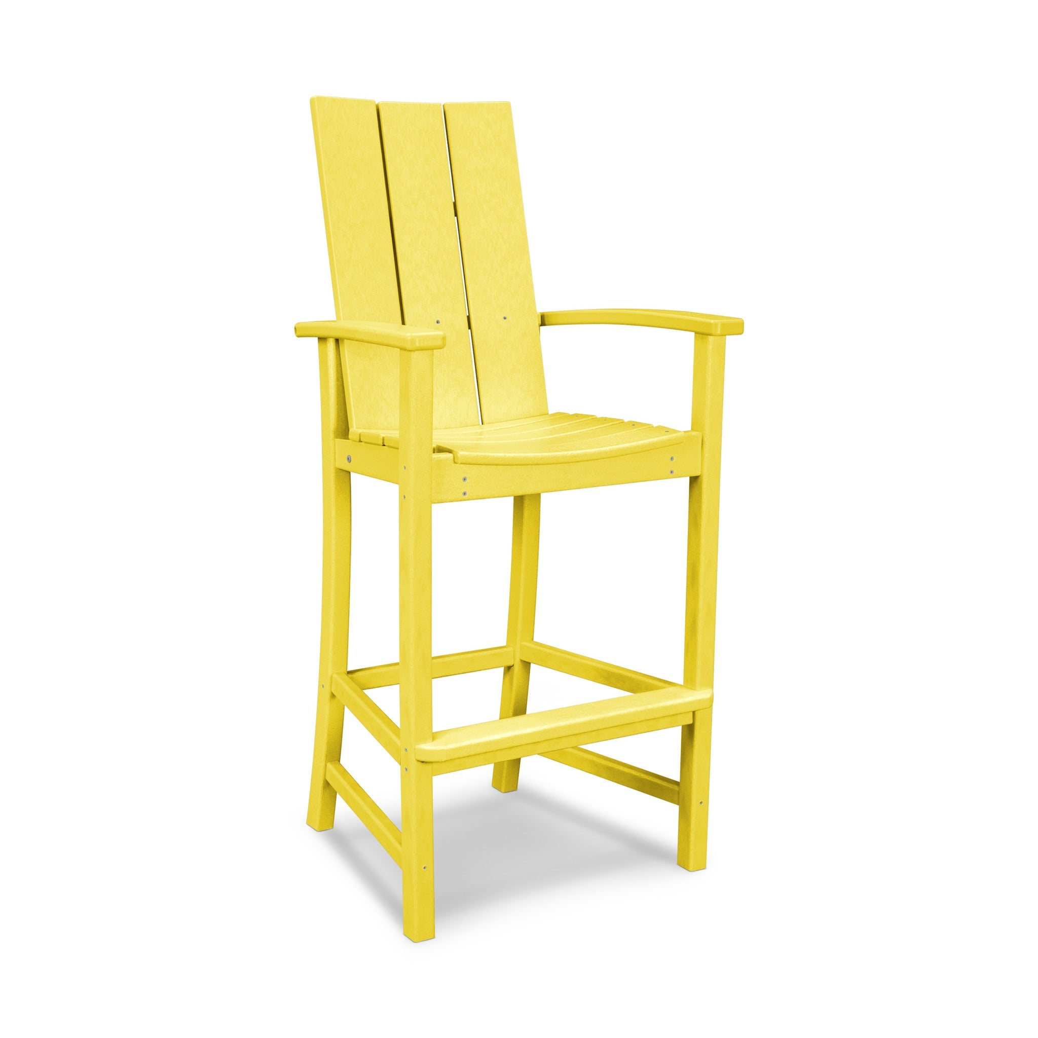 POLYWOOD Modern Adirondack Bar Chair 9