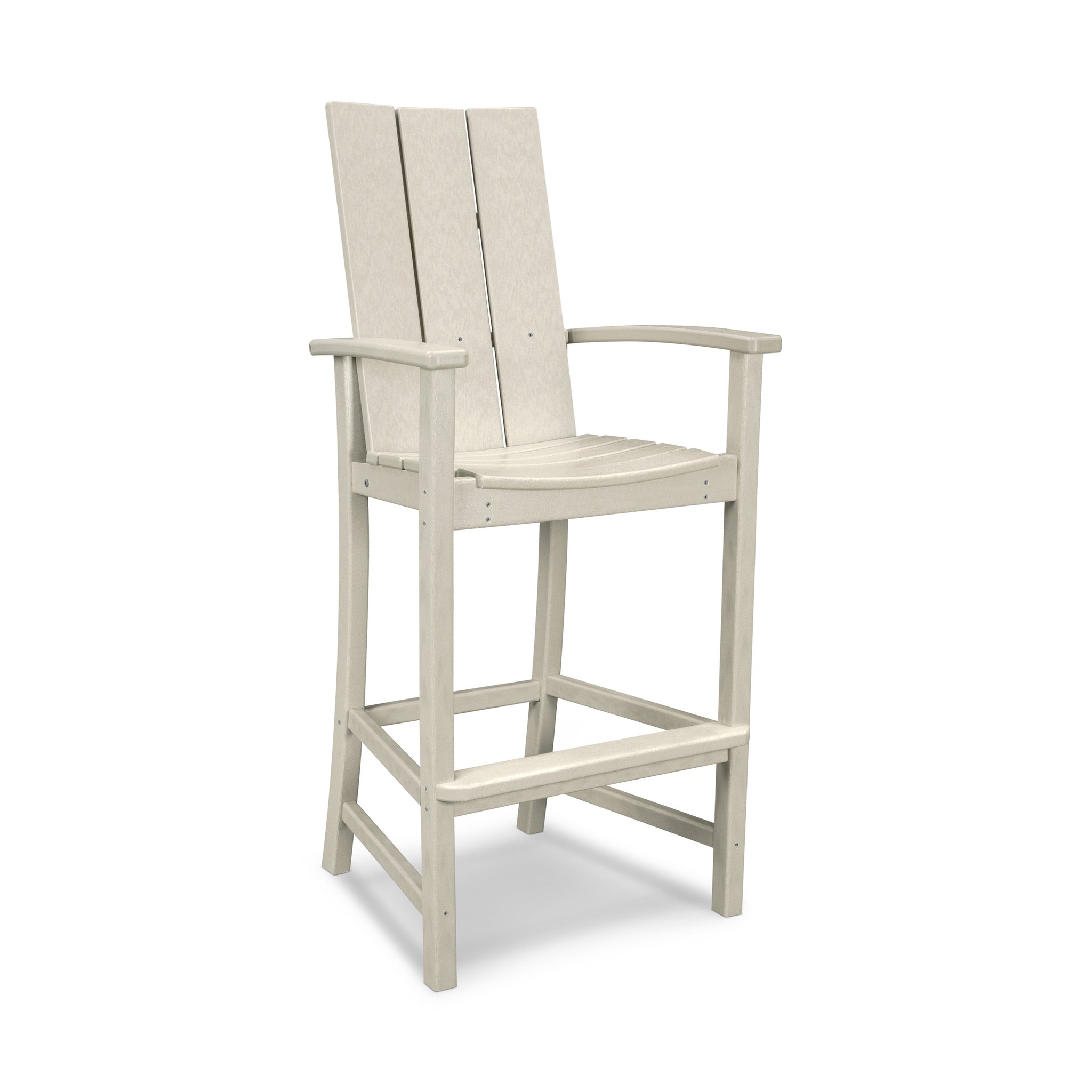 POLYWOOD Modern Adirondack Bar Chair 7