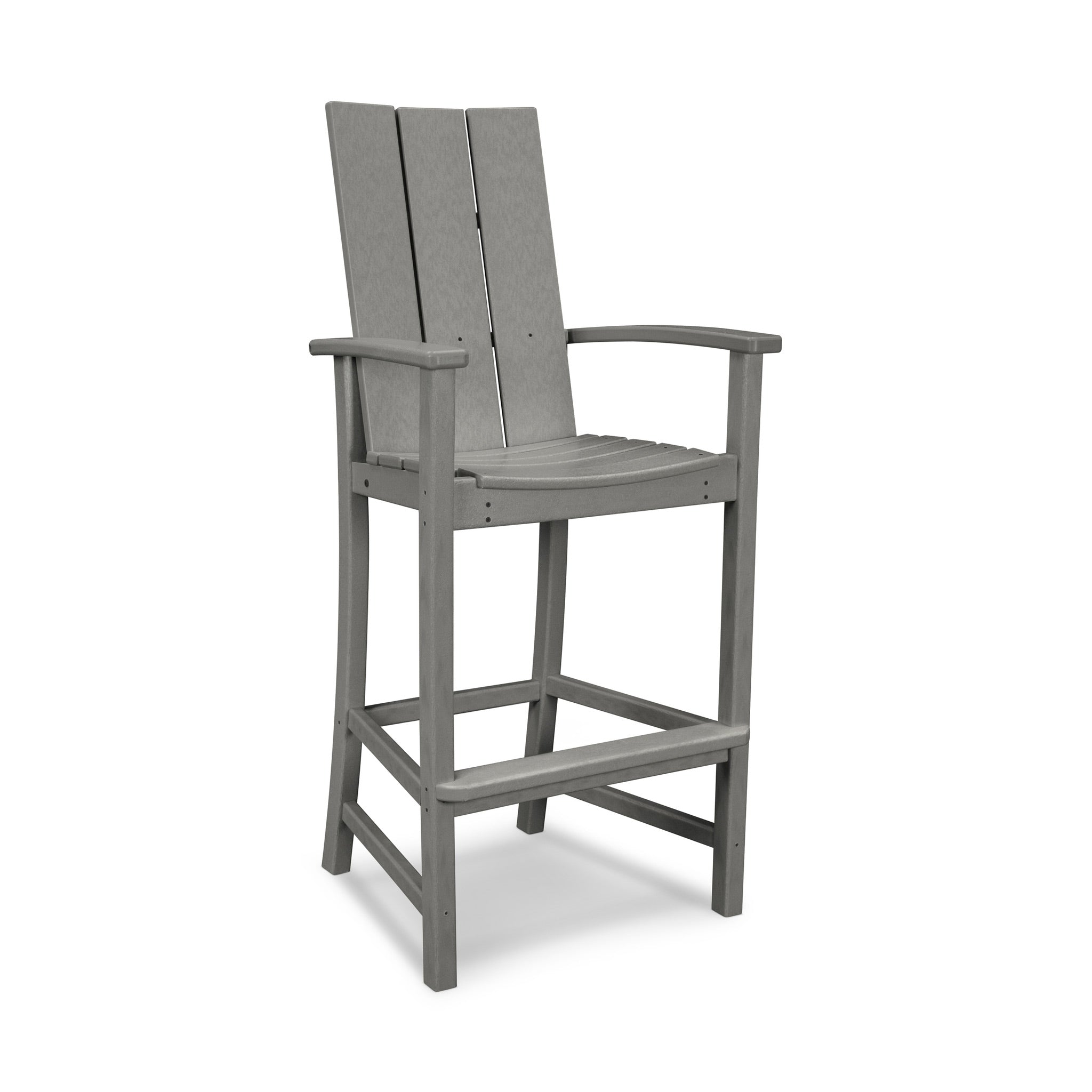 POLYWOOD Modern Adirondack Bar Chair 2