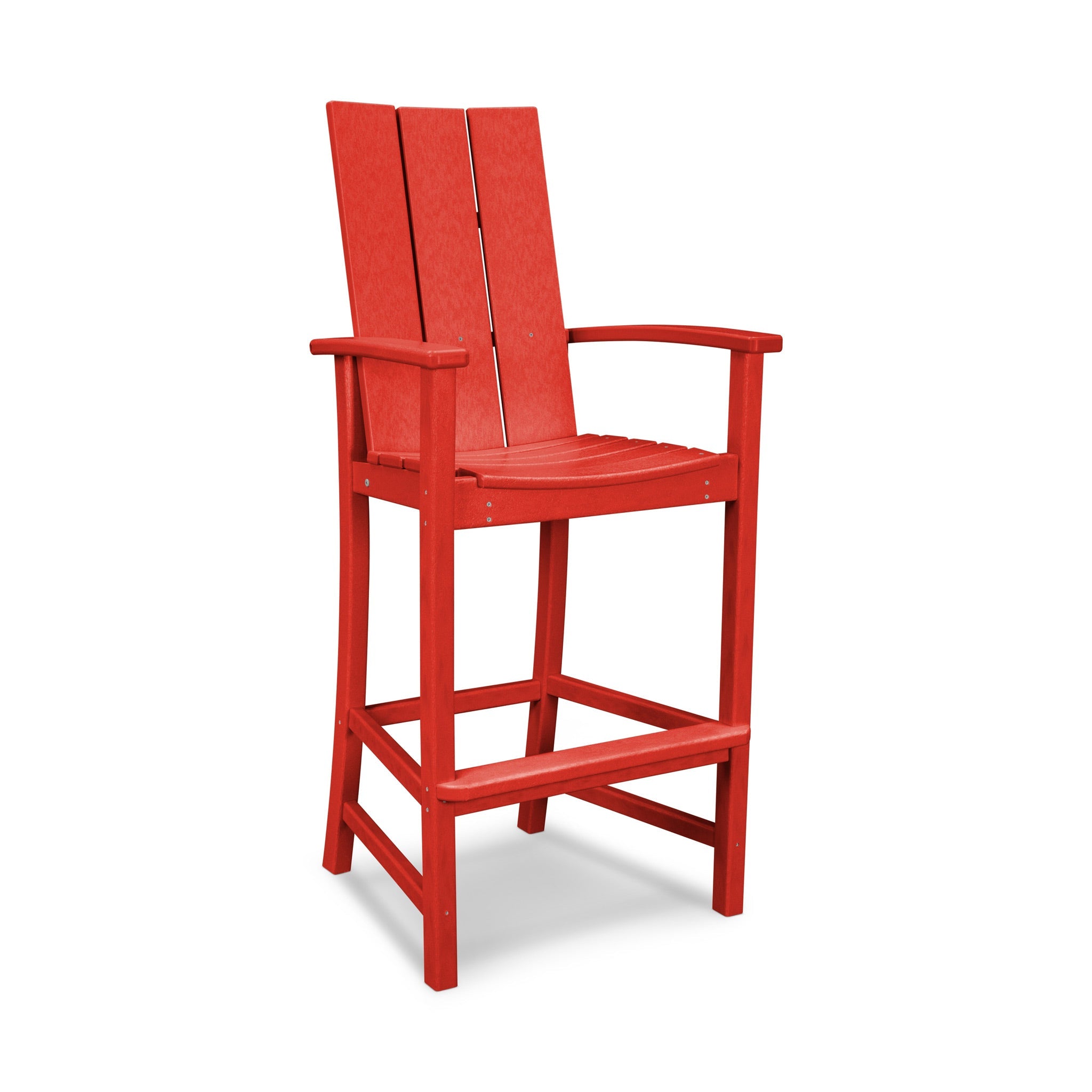 POLYWOOD Modern Adirondack Bar Chair 13