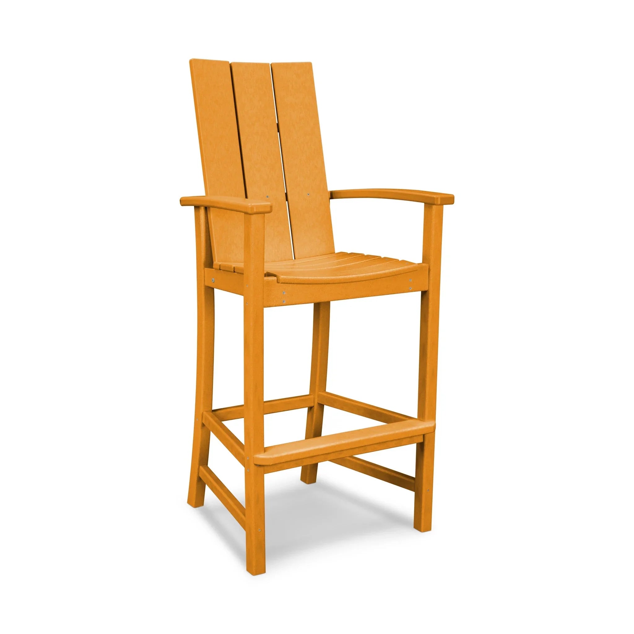 POLYWOOD Modern Adirondack Bar Chair 14