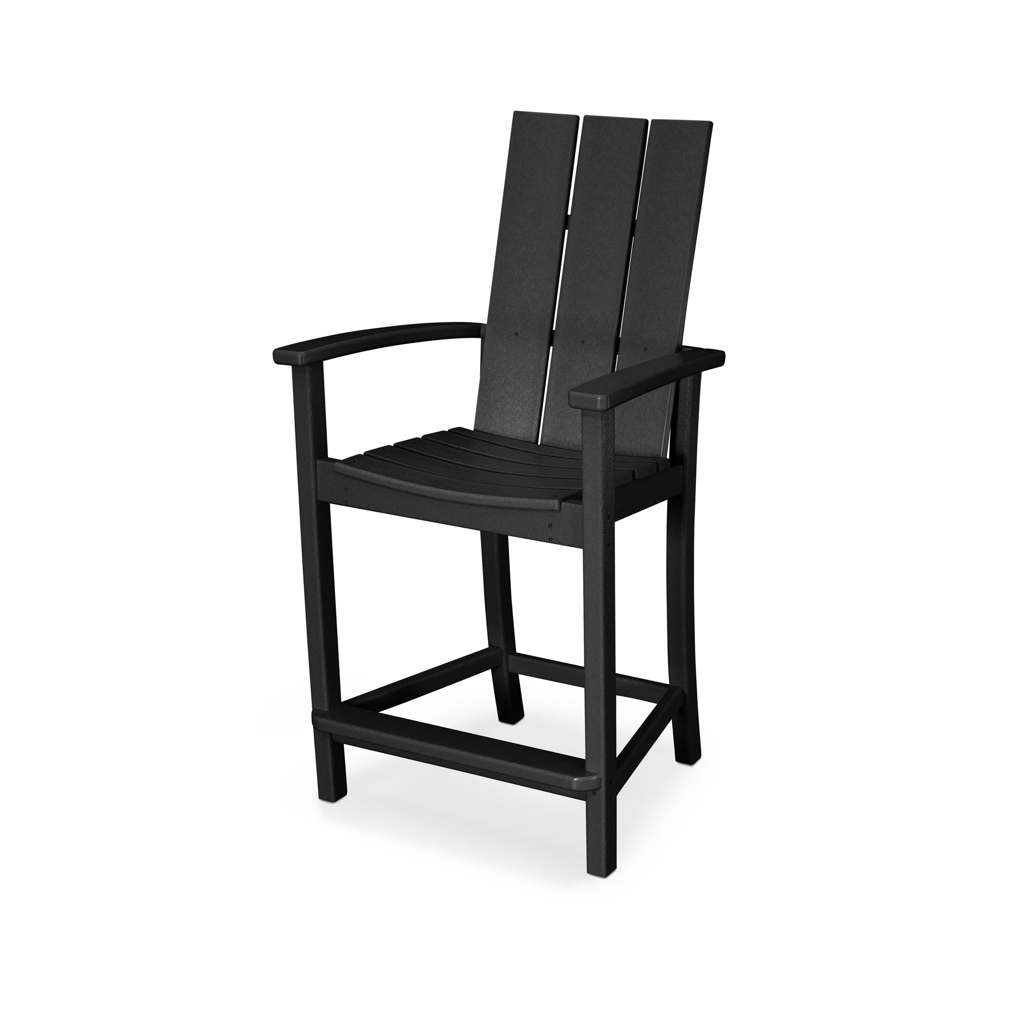 POLYWOOD Modern Adirondack Counter Chair 1