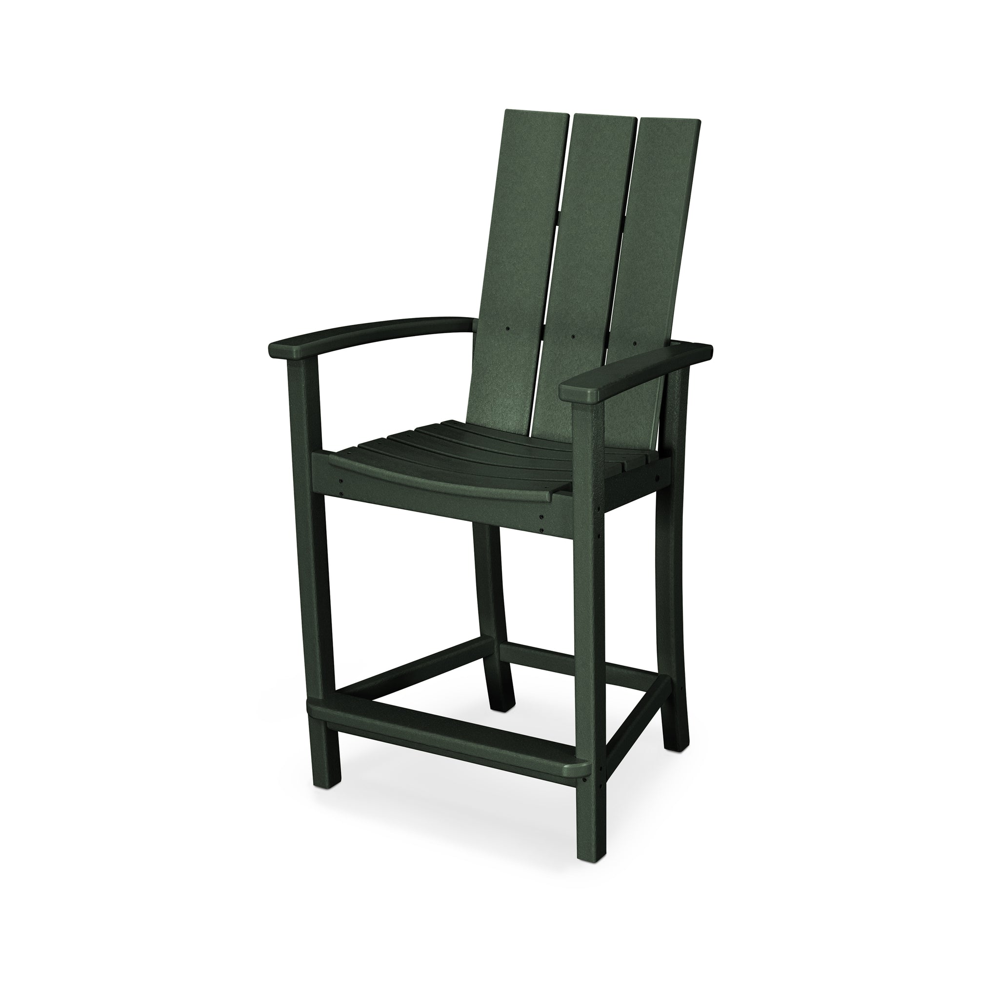 POLYWOOD Modern Adirondack Counter Chair 3