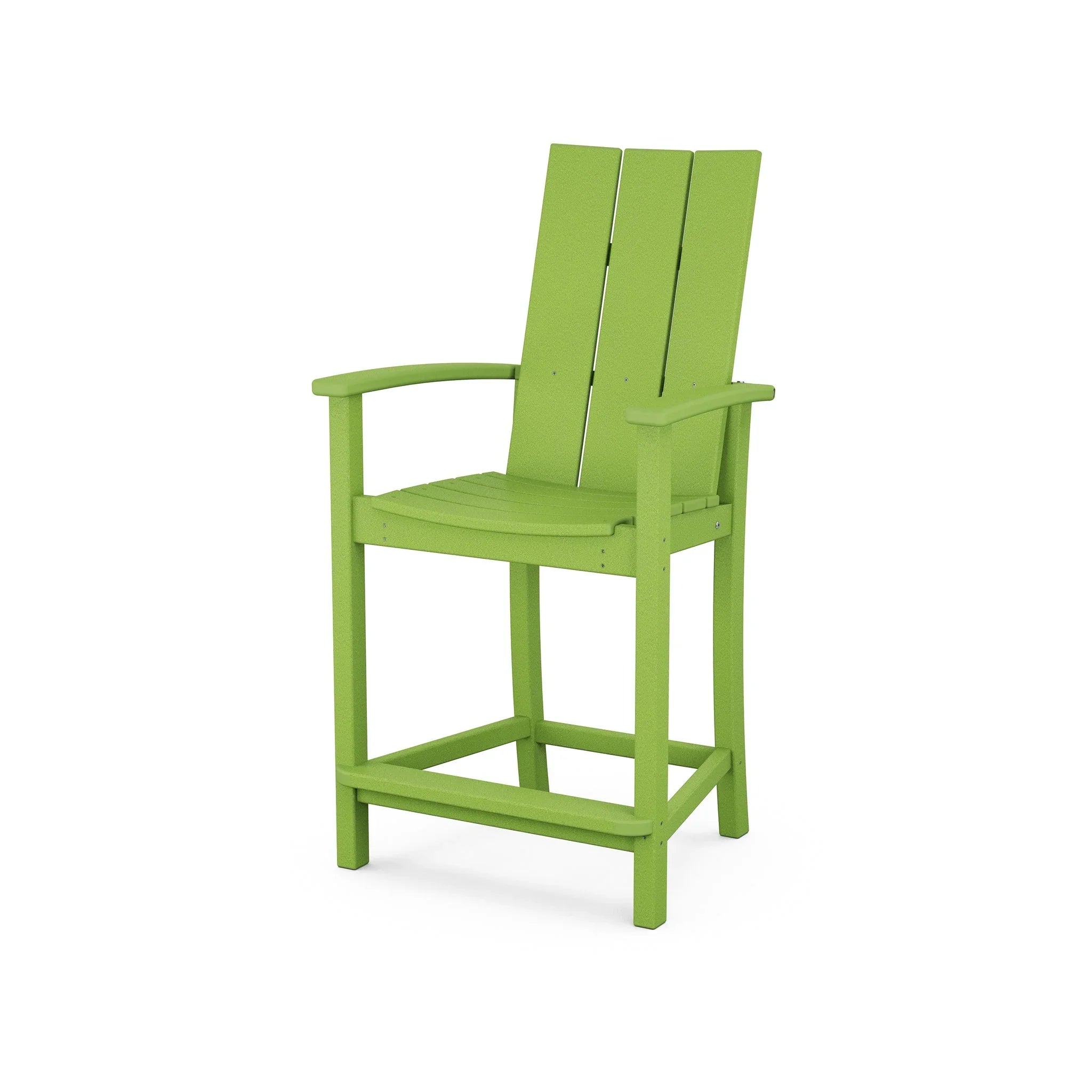 POLYWOOD Modern Adirondack Counter Chair 10
