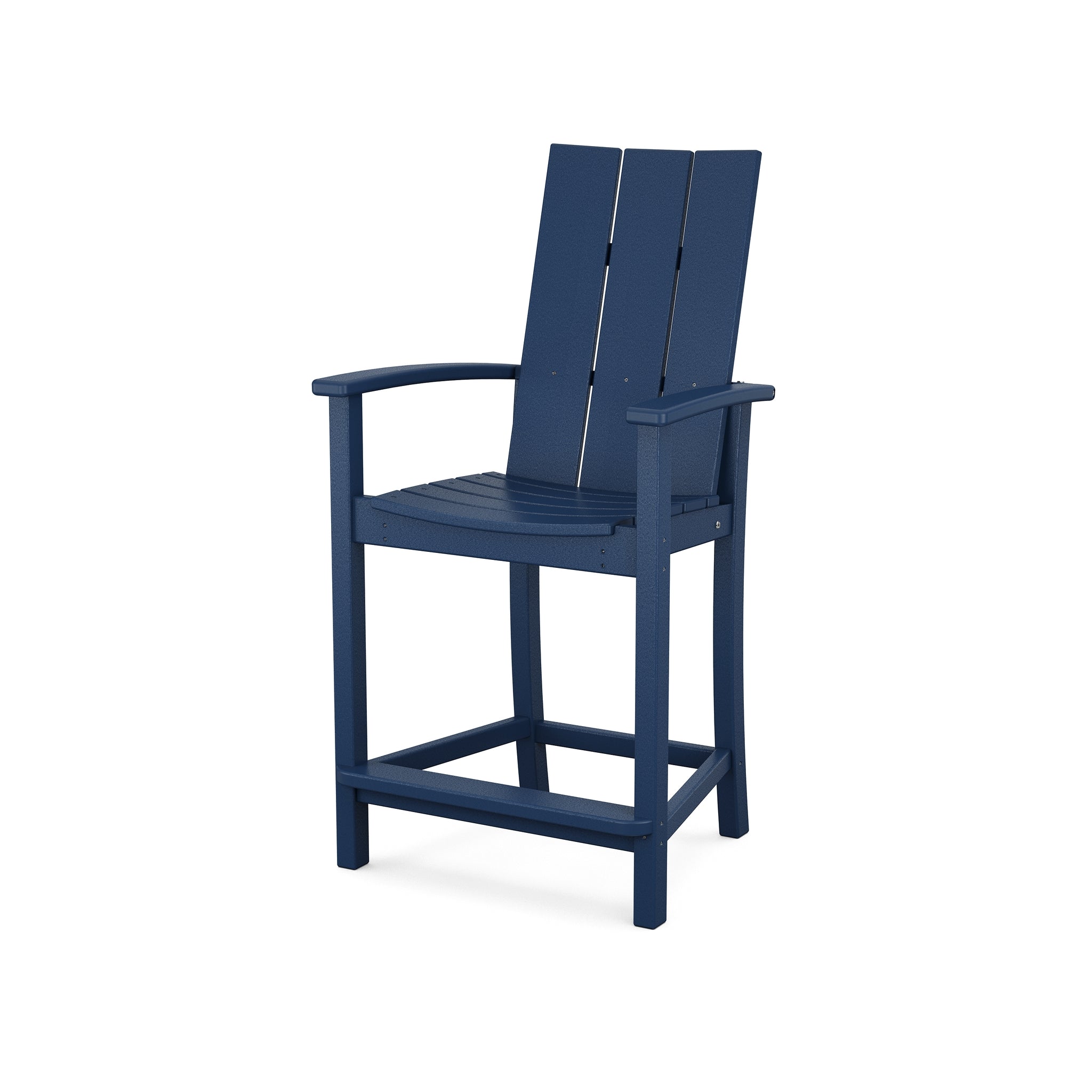 POLYWOOD Modern Adirondack Counter Chair 11