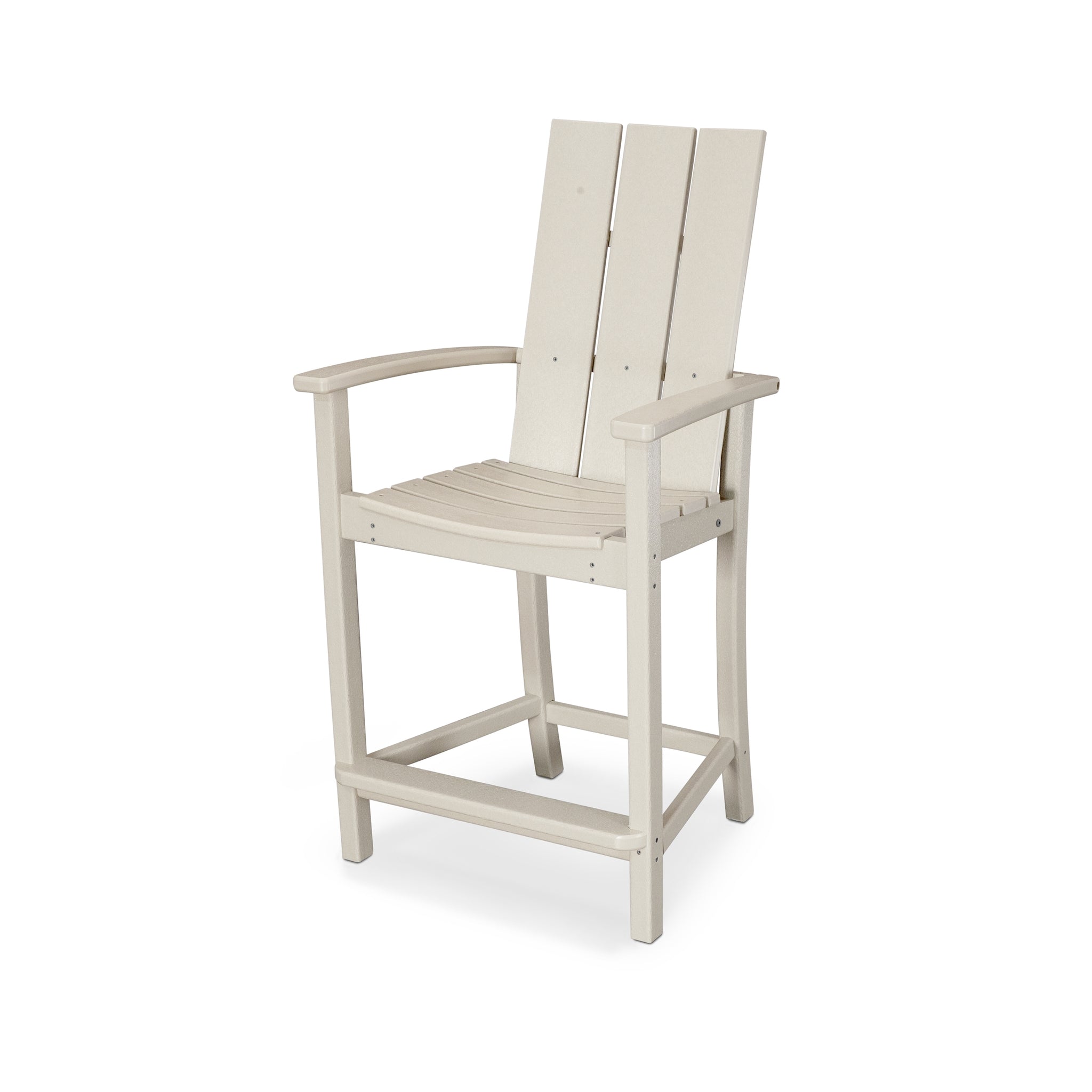 POLYWOOD Modern Adirondack Counter Chair 7