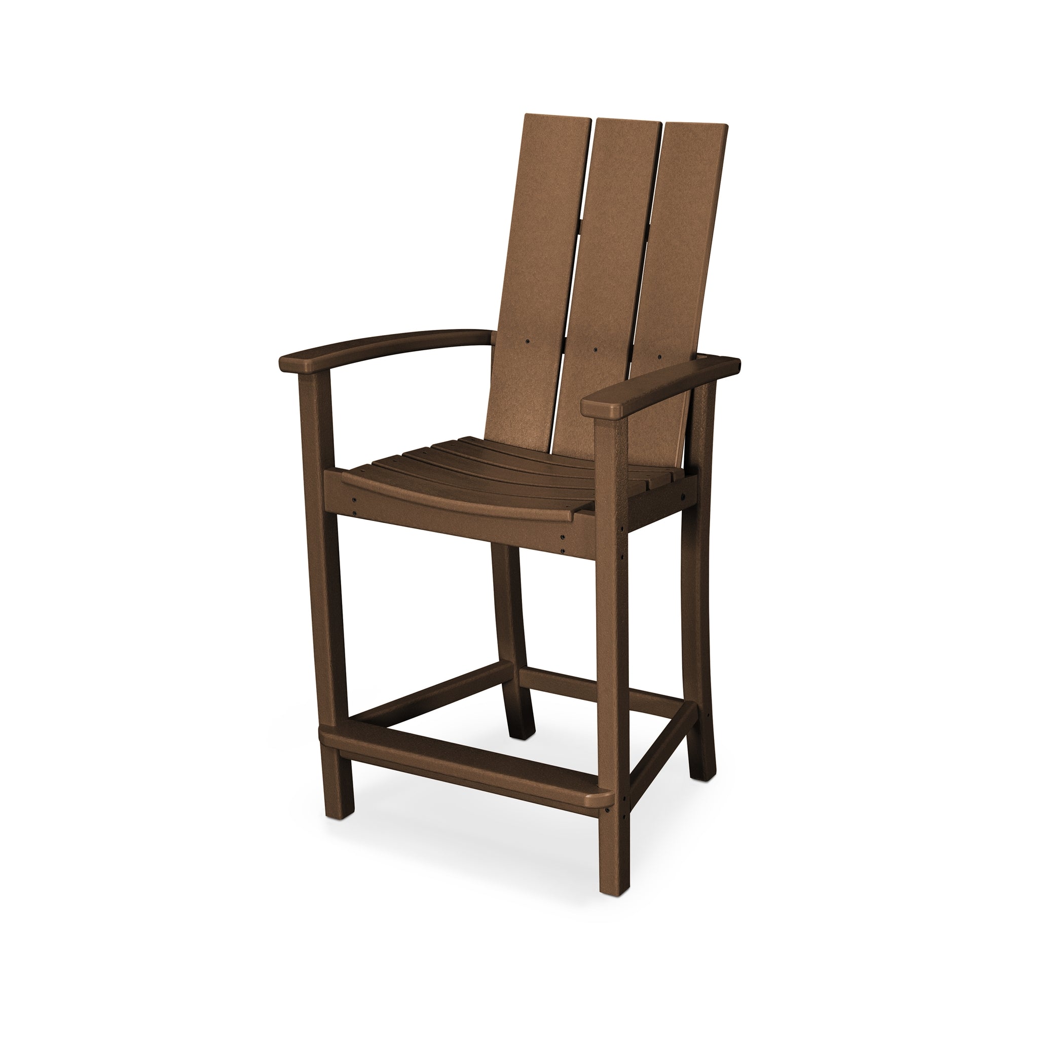 POLYWOOD Modern Adirondack Counter Chair 5