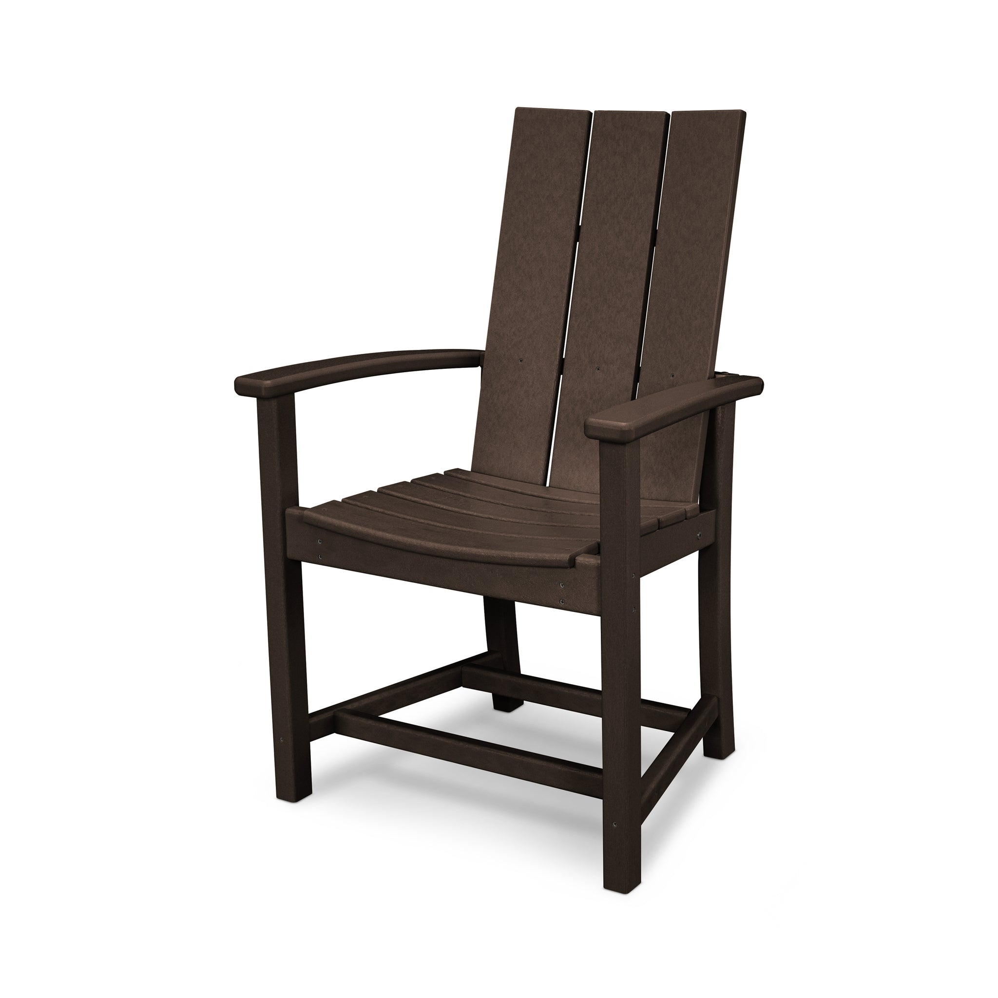 POLYWOOD Modern Adirondack Dining Chair 4