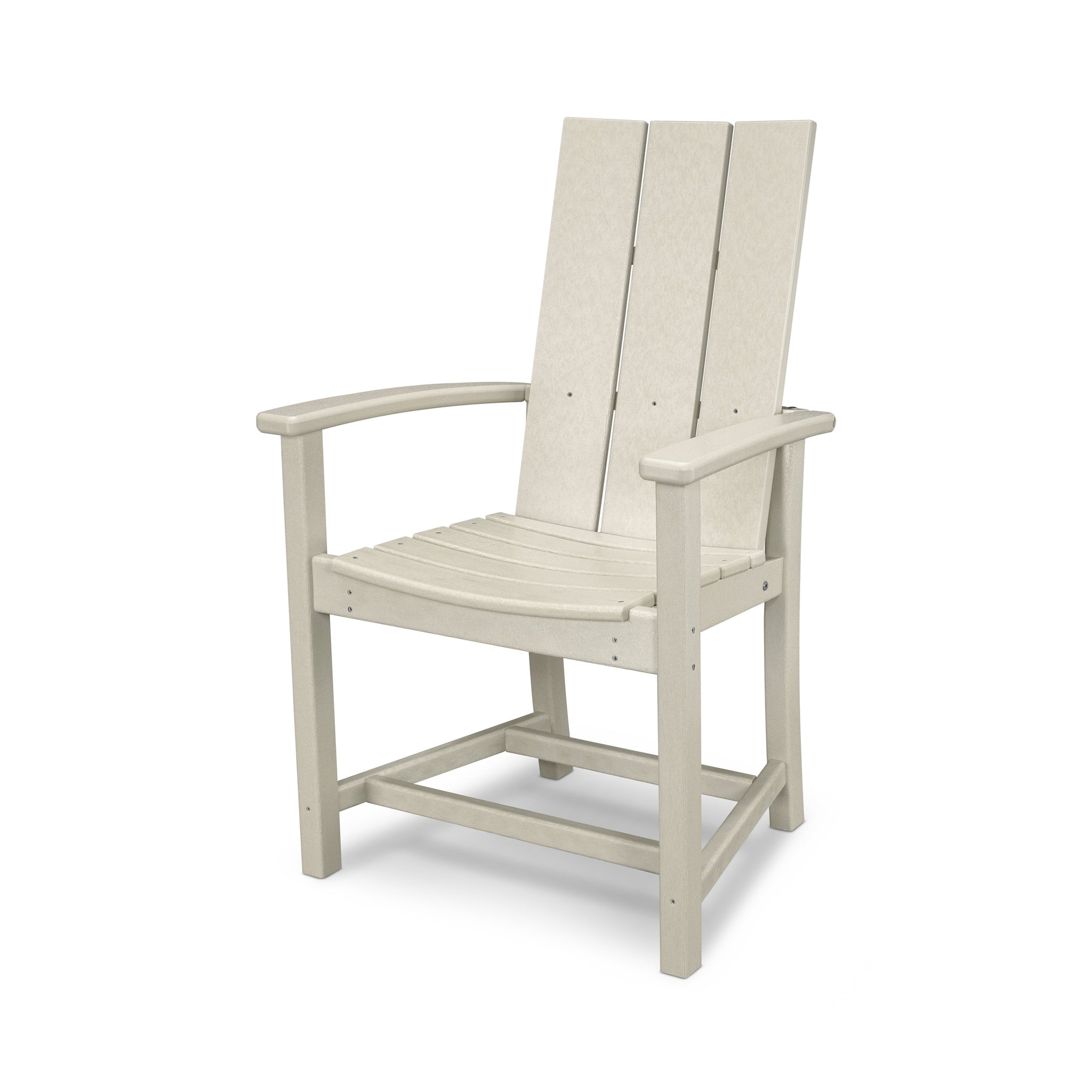 POLYWOOD Modern Adirondack Dining Chair 7