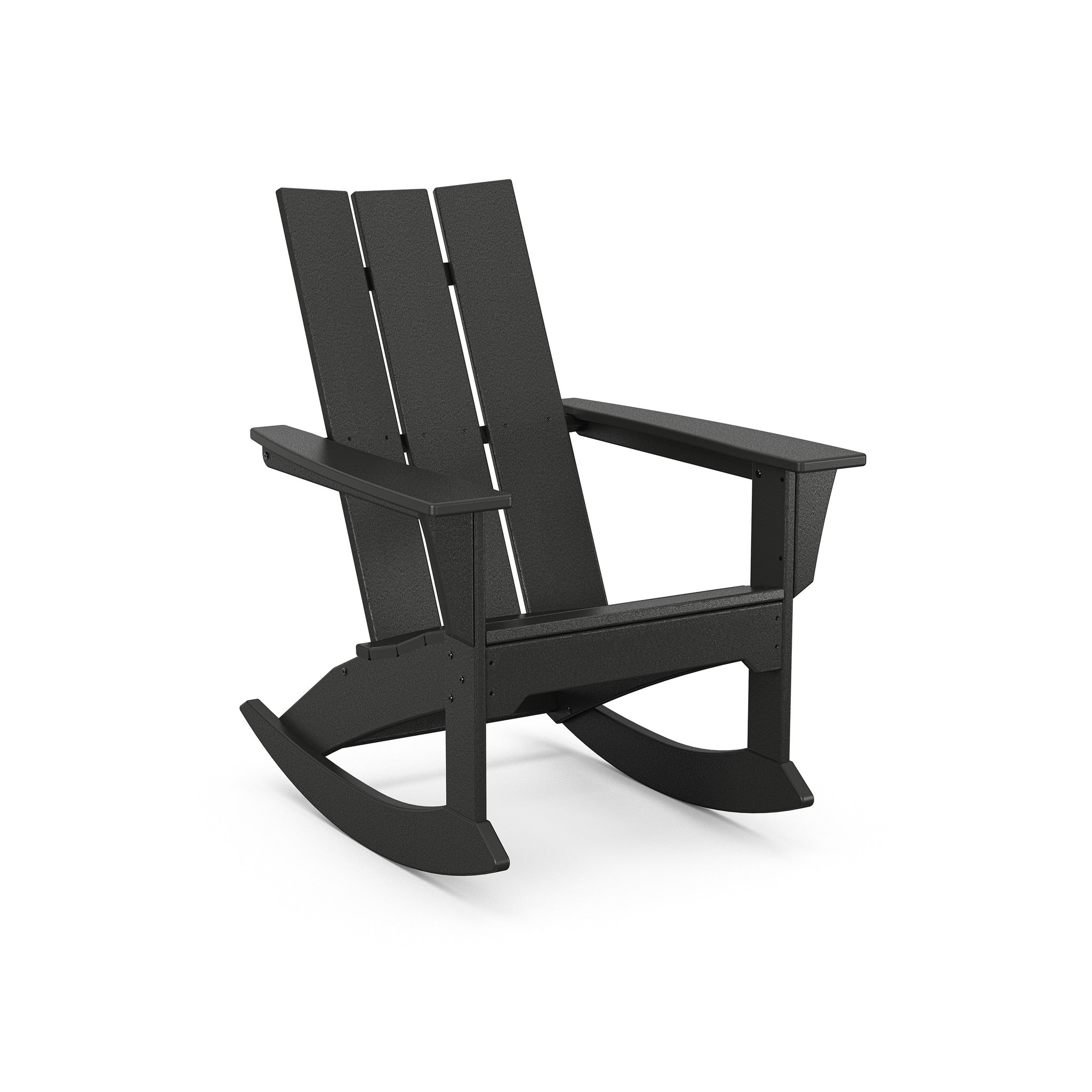 POLYWOOD Modern Adirondack High Back Rocking Chair 1