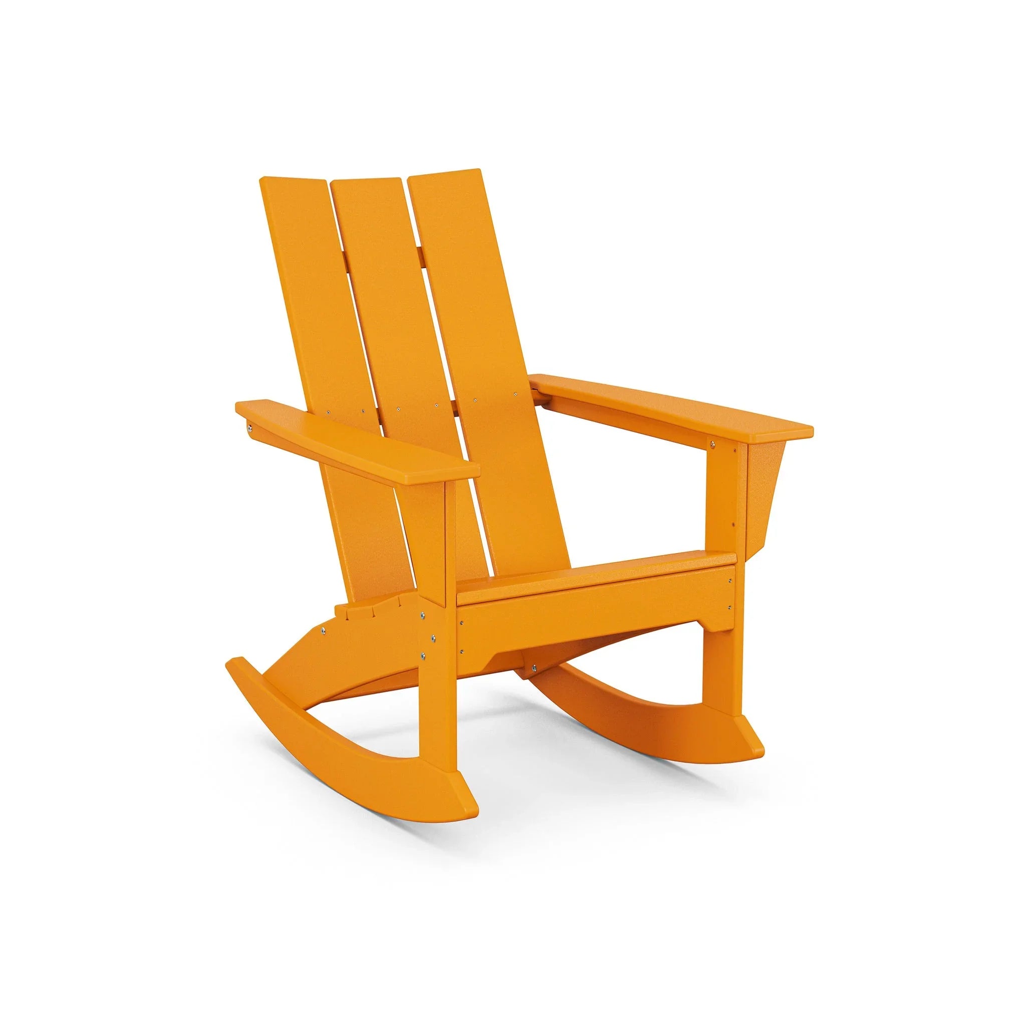 POLYWOOD Modern Adirondack High Back Rocking Chair 14