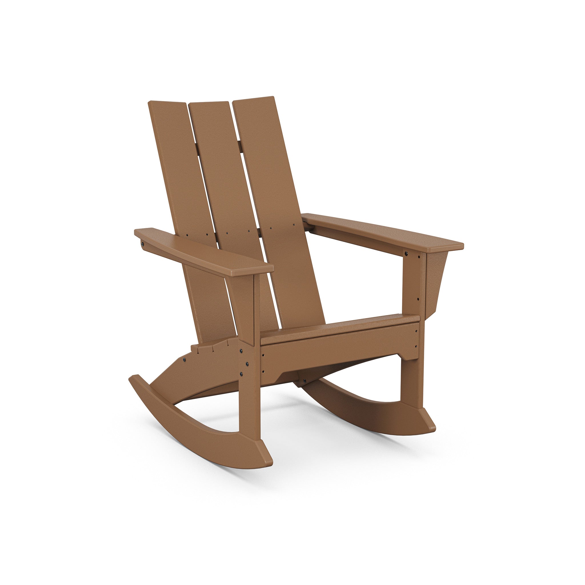 POLYWOOD Modern Adirondack High Back Rocking Chair 5
