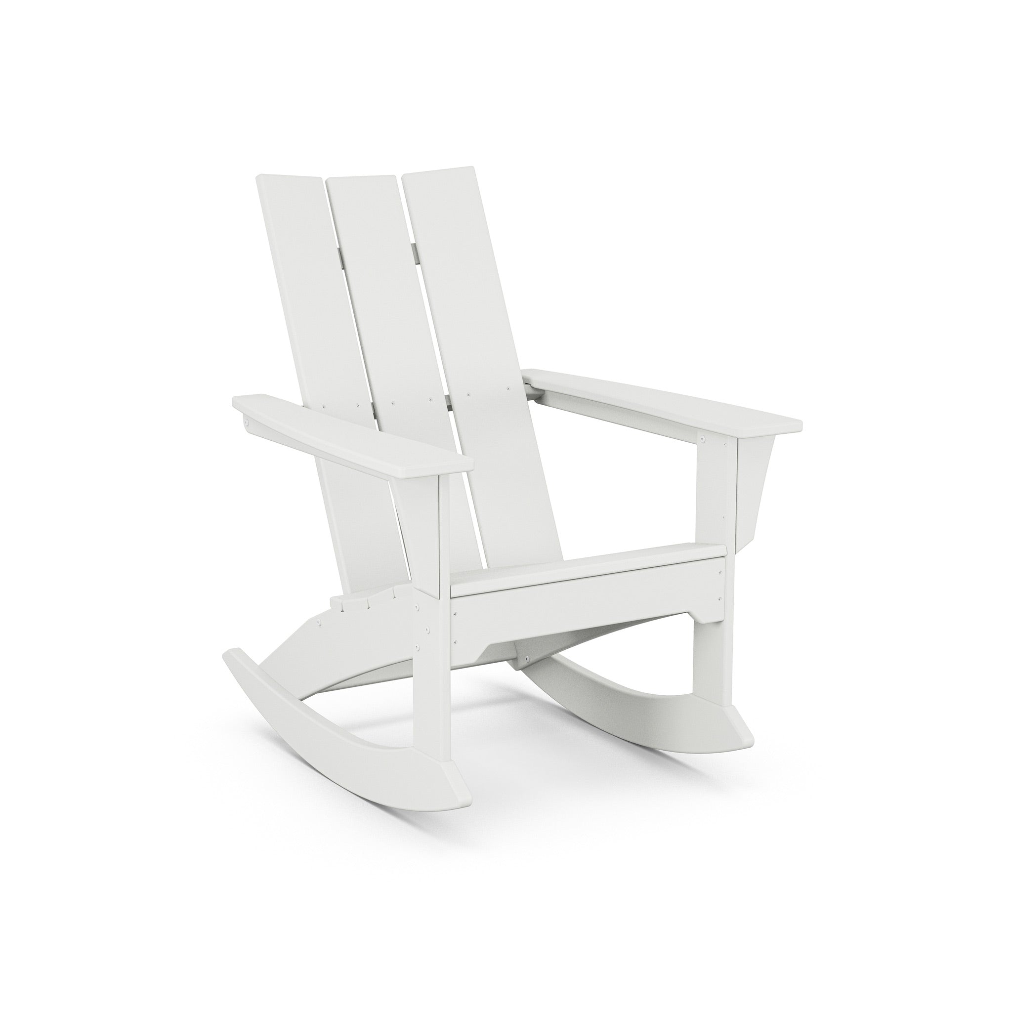 POLYWOOD Modern Adirondack High Back Rocking Chair 6
