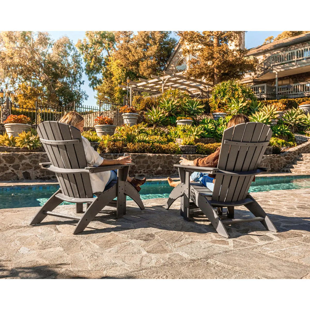 Nautical Curveback Adirondack Chair 25